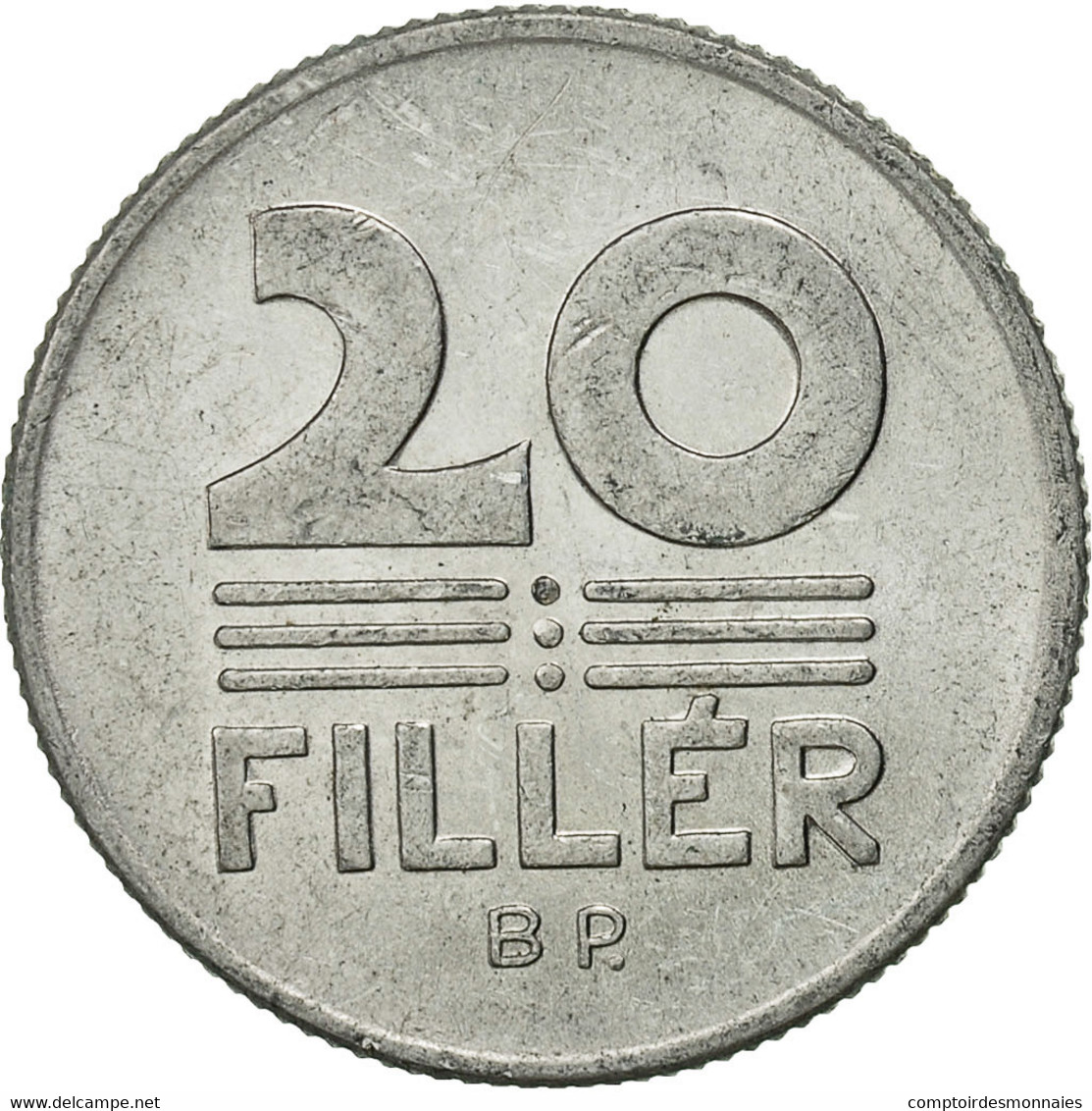 Monnaie, Hongrie, 20 Fillér, 1972, Budapest, TTB+, Aluminium, KM:573 - Hongrie