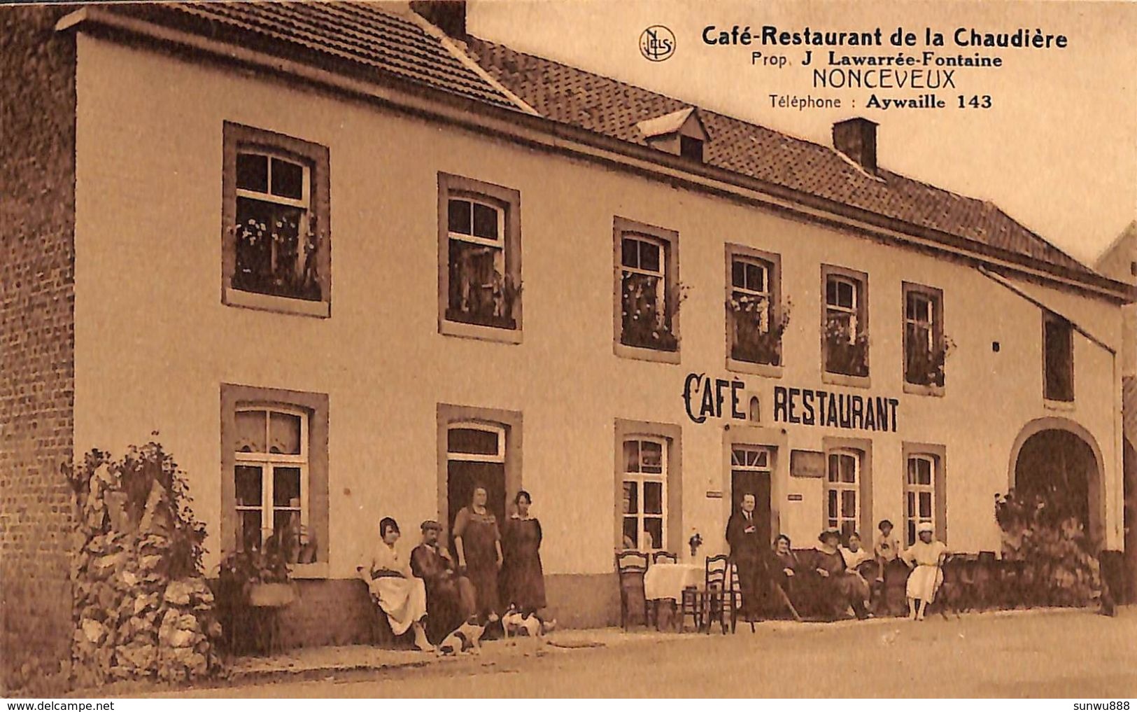 Nonceveux - Café Restaurant De La Chaudière (animée) - Aywaille