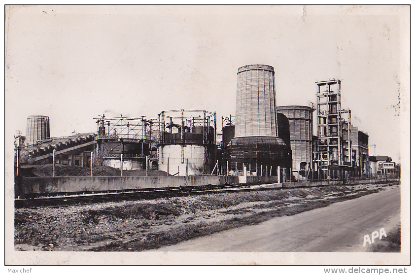 Carmaux - Usine De Sarre Et Moselle (réservoirs, Tour De Refroidissement) Circulé 1954 - Carmaux