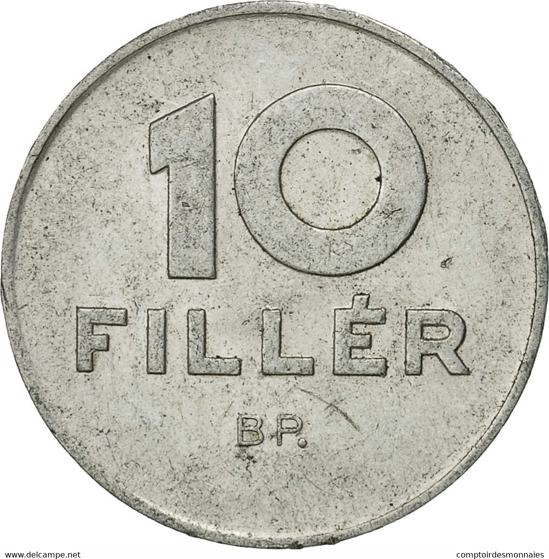 Monnaie, Hongrie, 10 Filler, 1971, Budapest, TTB+, Aluminium, KM:572 - Hungary