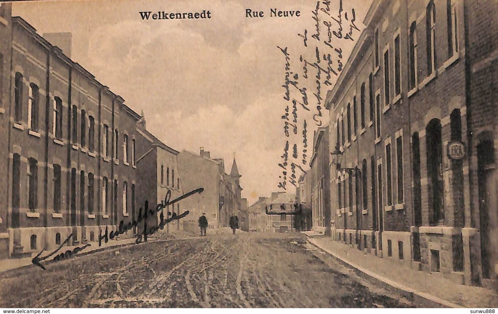 Welkenraedt - Rue Neuve (animée, Edit. Joseph Poensgen) - Welkenraedt