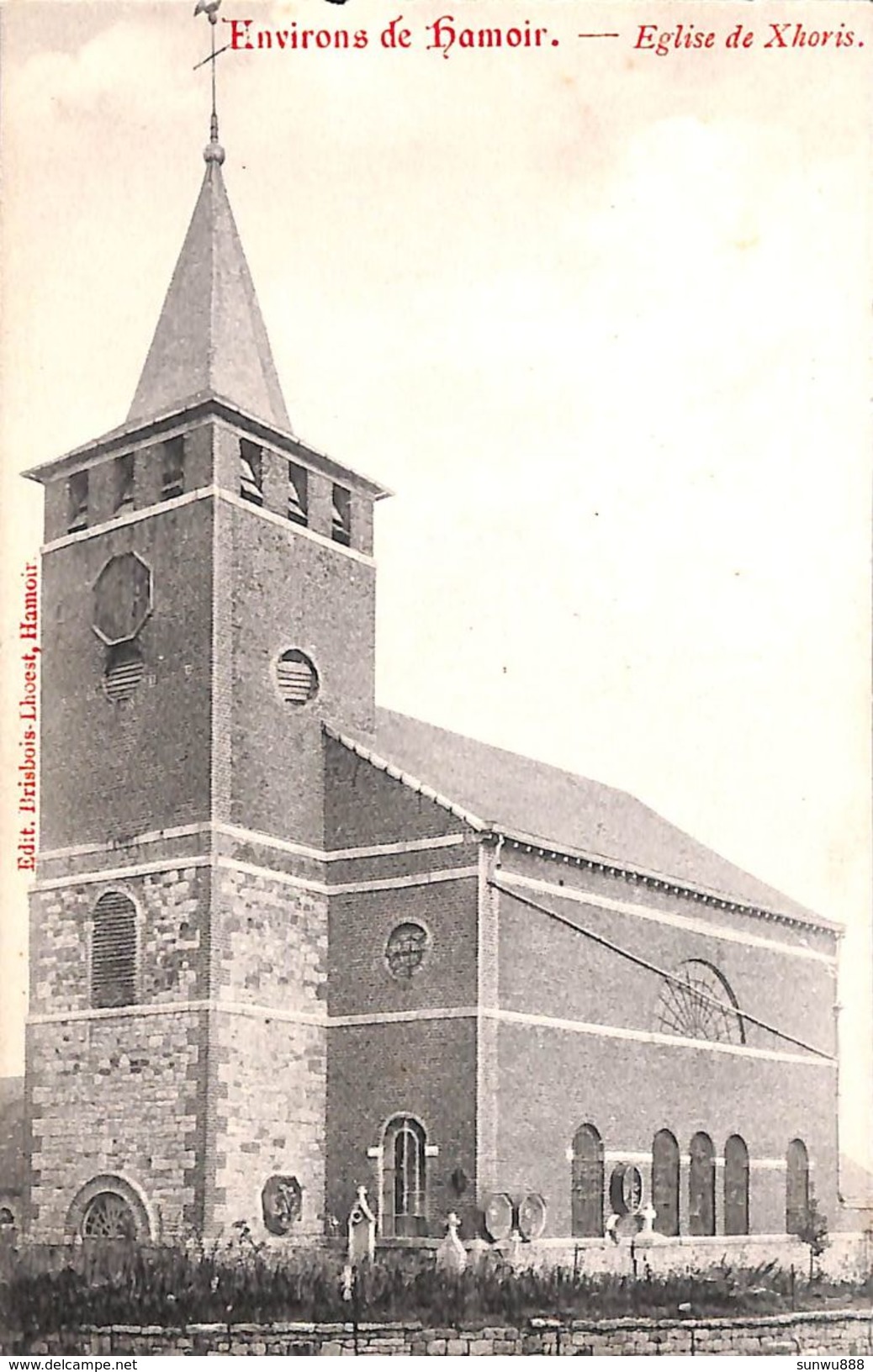 Environs De Hamoir - Eglise De Xhoris (Edit. Brisbois-Lhoest) - Ferrières
