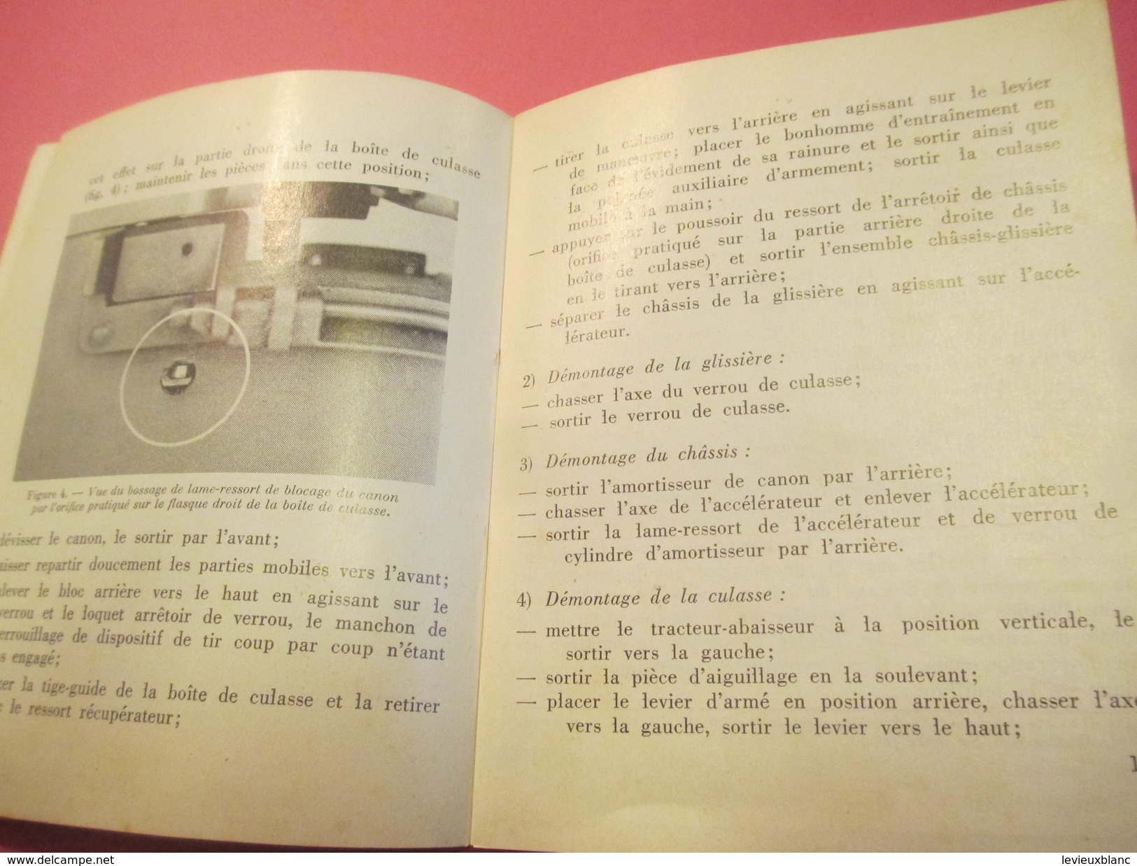 Fascicule/Guide technique sommaire de la  mitrailleuse Américaine  BROWNING/Ministère des Armées/MAT1044/1966  VPN115