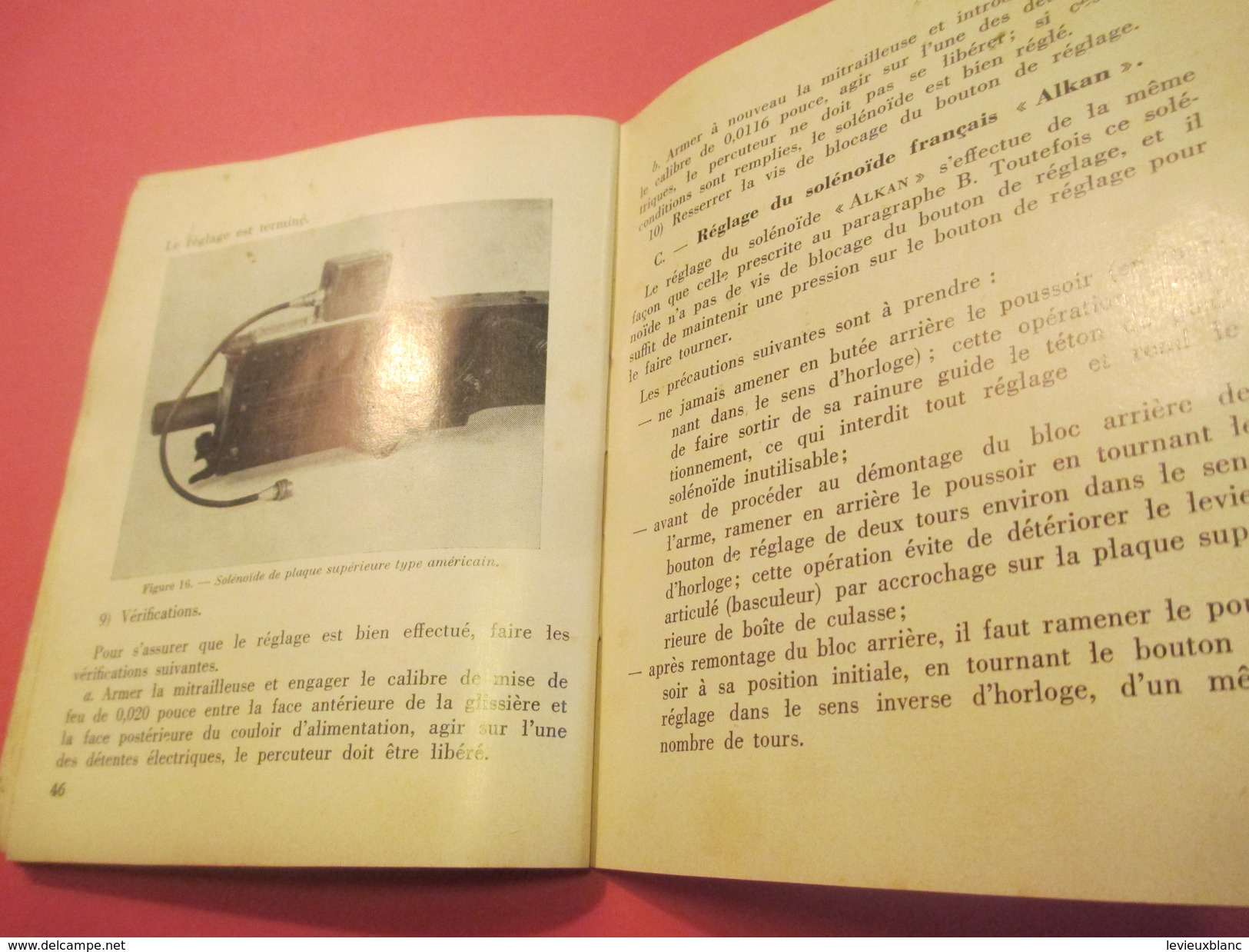 Fascicule/Guide technique sommaire de la  mitrailleuse Américaine  BROWNING/Ministère des Armées/MAT1044/1966  VPN115