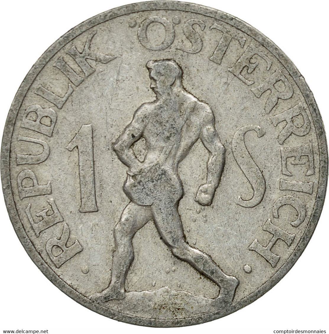 Monnaie, Autriche, Schilling, 1947, TB+, Aluminium, KM:2871 - Autriche