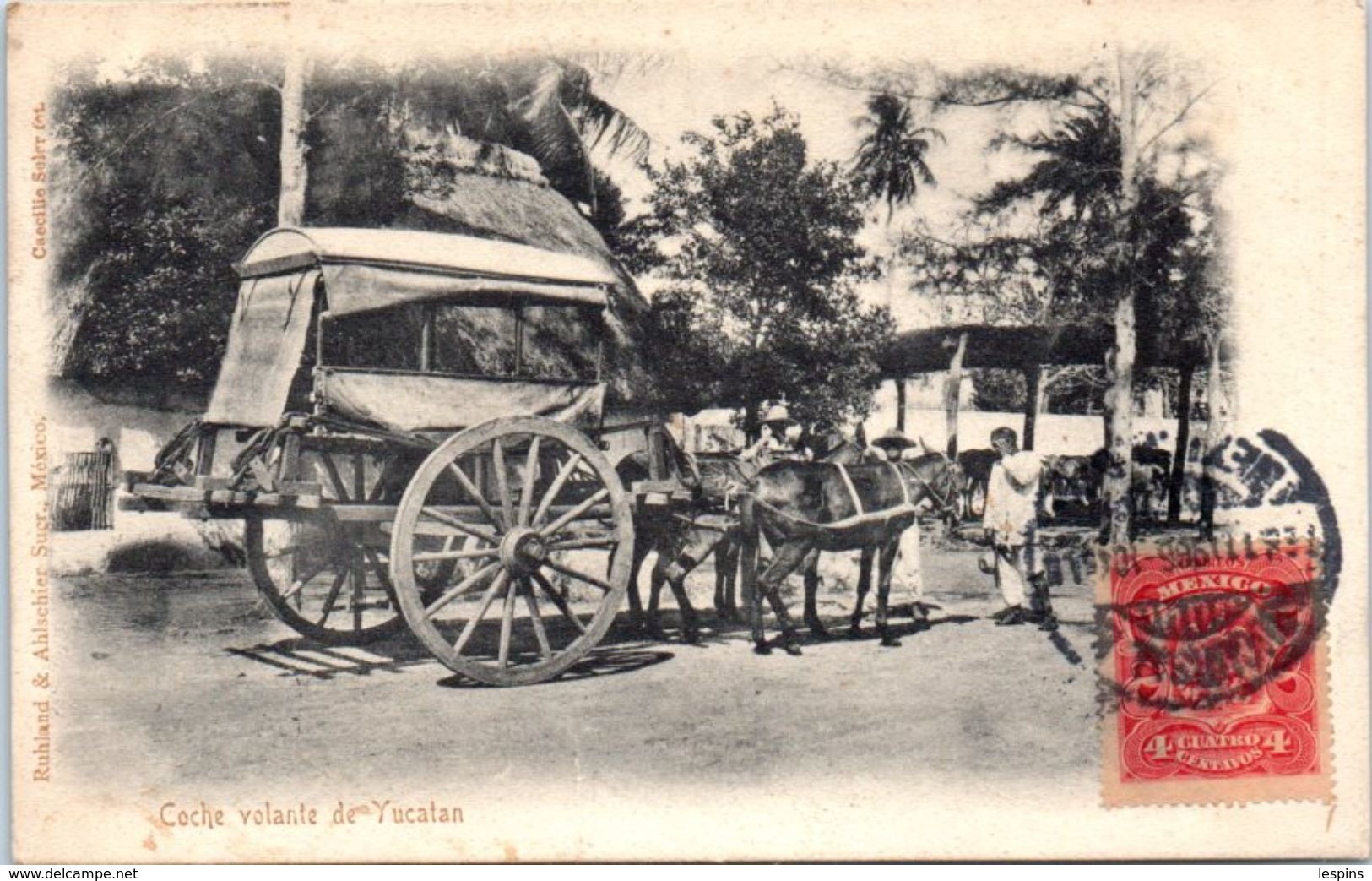 AMERIQUE -- MEXIQUE -- Coche Volante De Yucalan - México