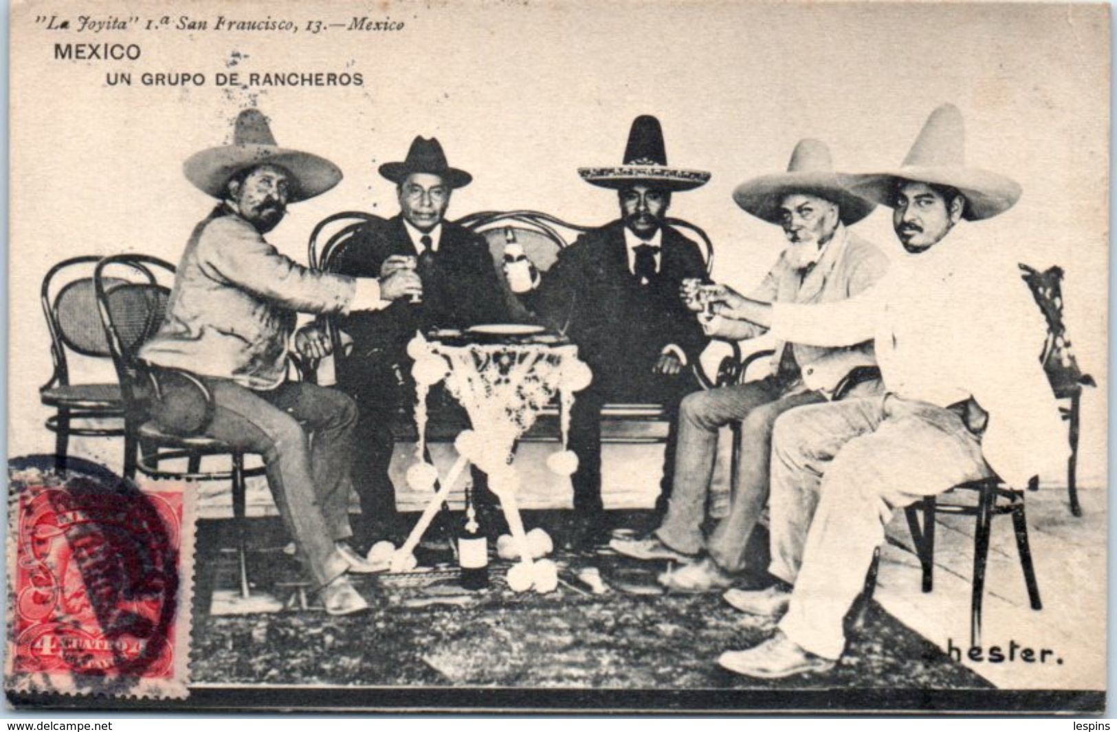 AMERIQUE -- MEXIQUE -- Mexico - Un Grupo De Rancheros - Mexico