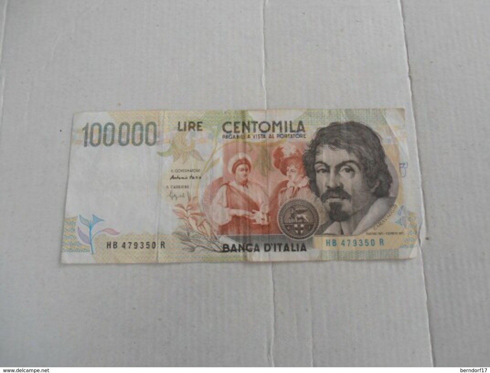 Italia - Banconota Da Lire 100.000 - 100000 Liras