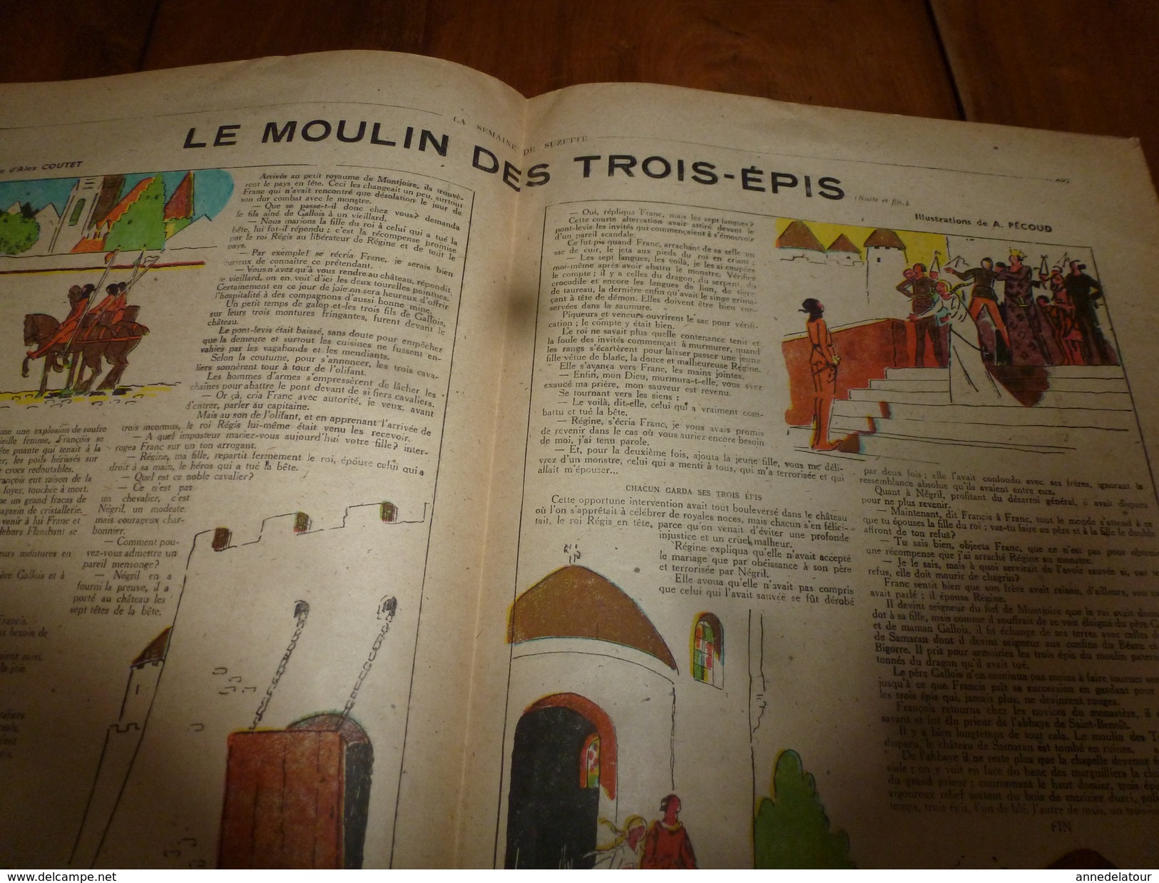1947 LSDS  La Discipline Dans Les CAMPS Des Guides Des SCOUTS De FRANCE;Lugubre Affaire Entre Deux Châteaux Du CANIGOU - La Semaine De Suzette