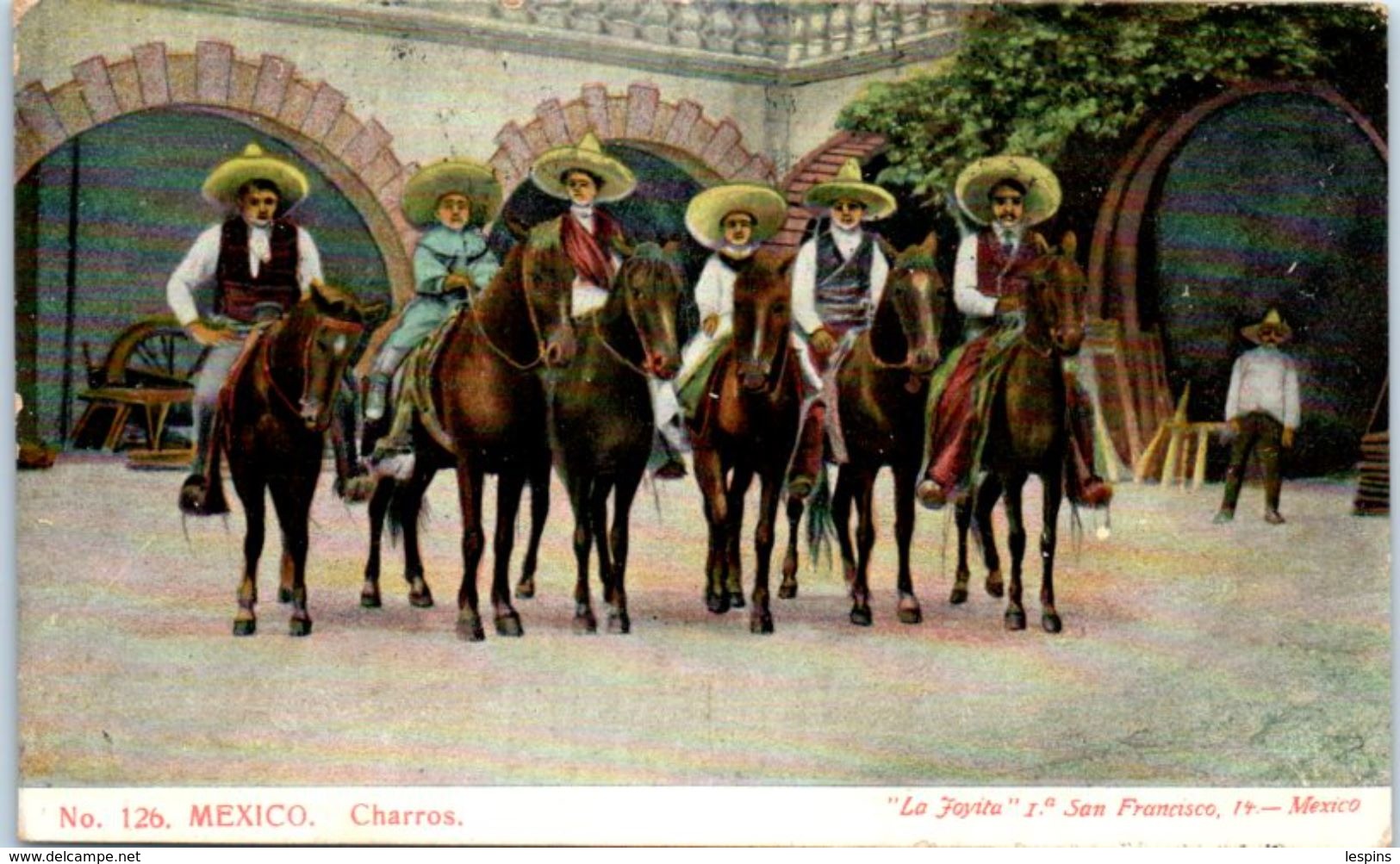 AMERIQUE -- MEXIQUE -- Mexico  -  - Charros - Mexique