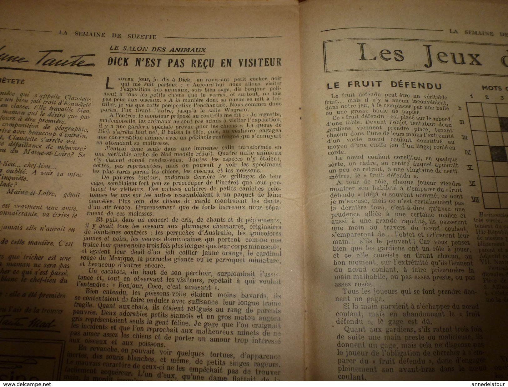 1947 LSDS (La Semaine De Suzette) :La Drogue De Vérité Du Dr Kluver De Chicago; La Fortune De RIVANONE ; Etc - La Semaine De Suzette