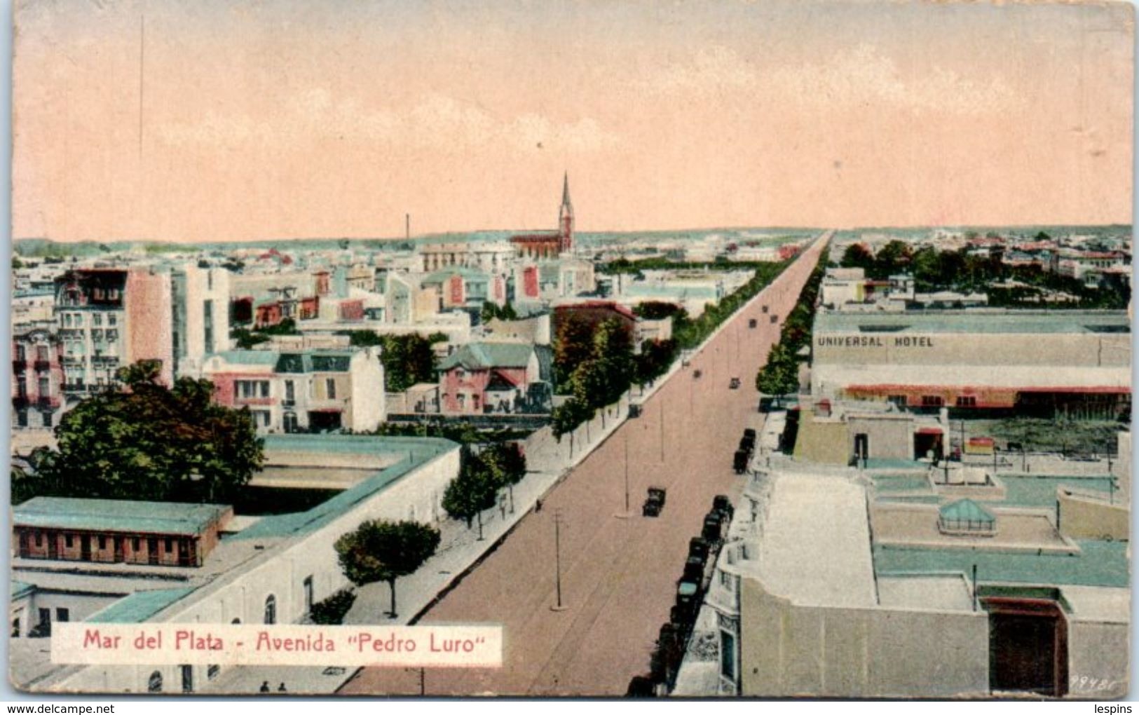 AMERIQUE -- ARGENTINE - Mar Del Plata ( Avenida " Pedro Luro " - Argentine