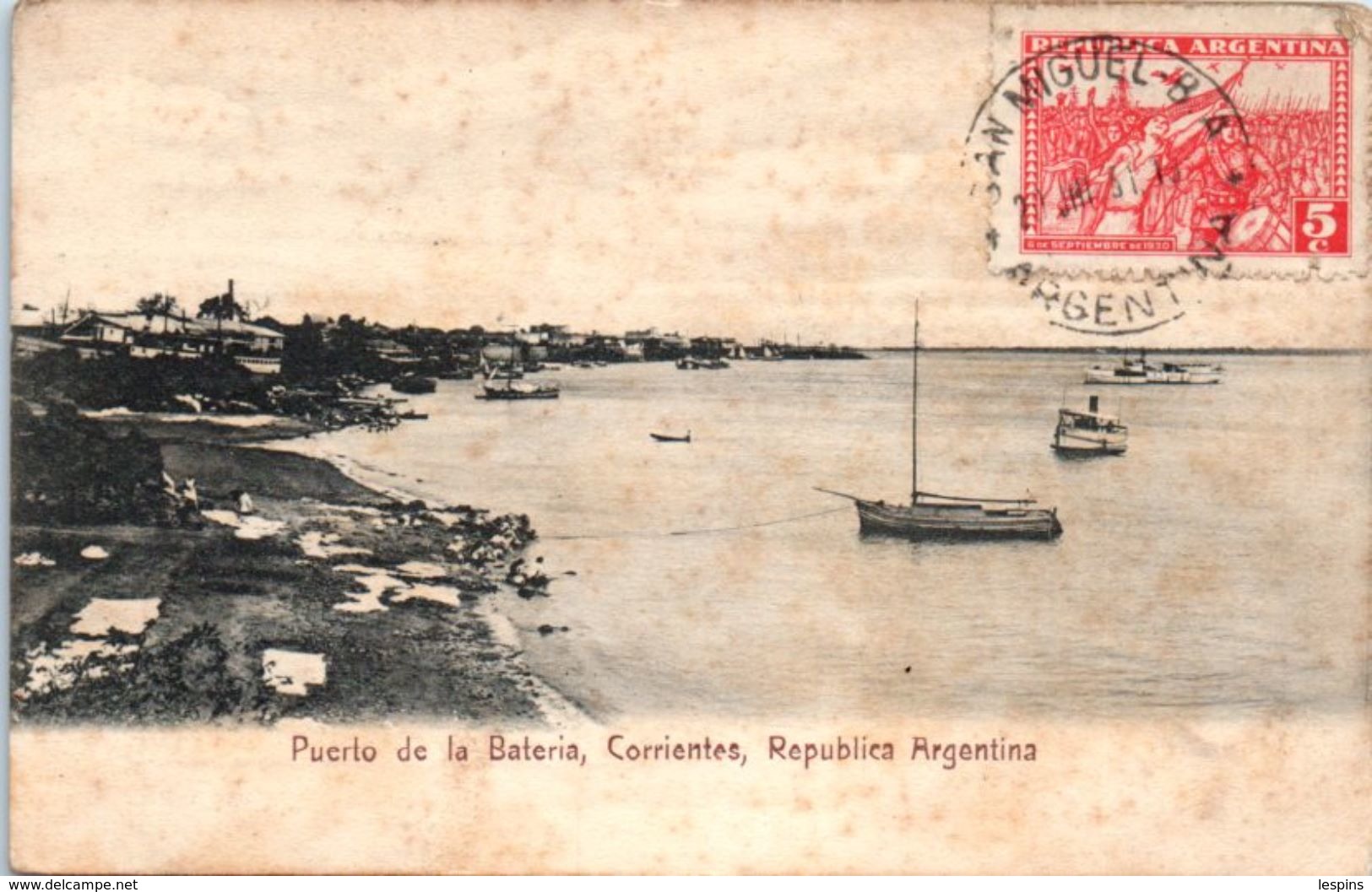 AMERIQUE -- ARGENTINE -- Puerto De La Bateria , Corrientes - Argentina