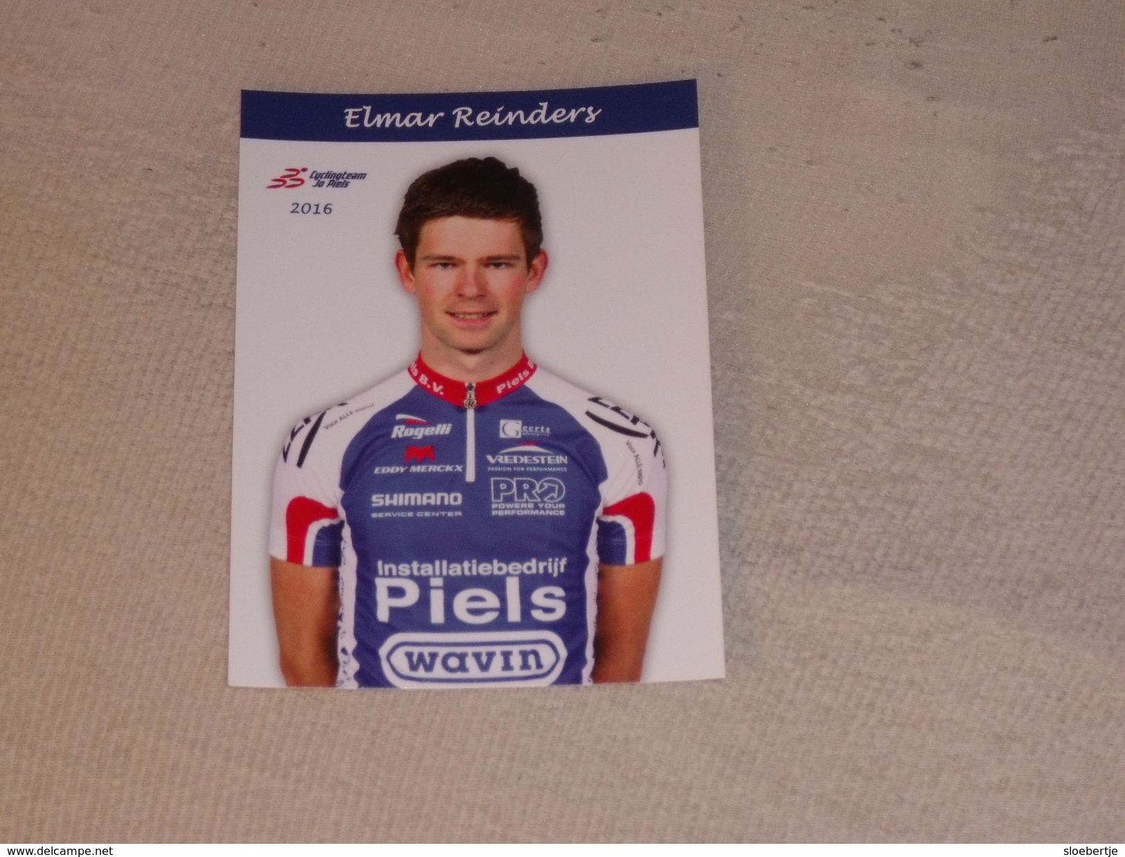 Elmar Reinders - Cyclingteam Jo Piels - 2016 - Ciclismo