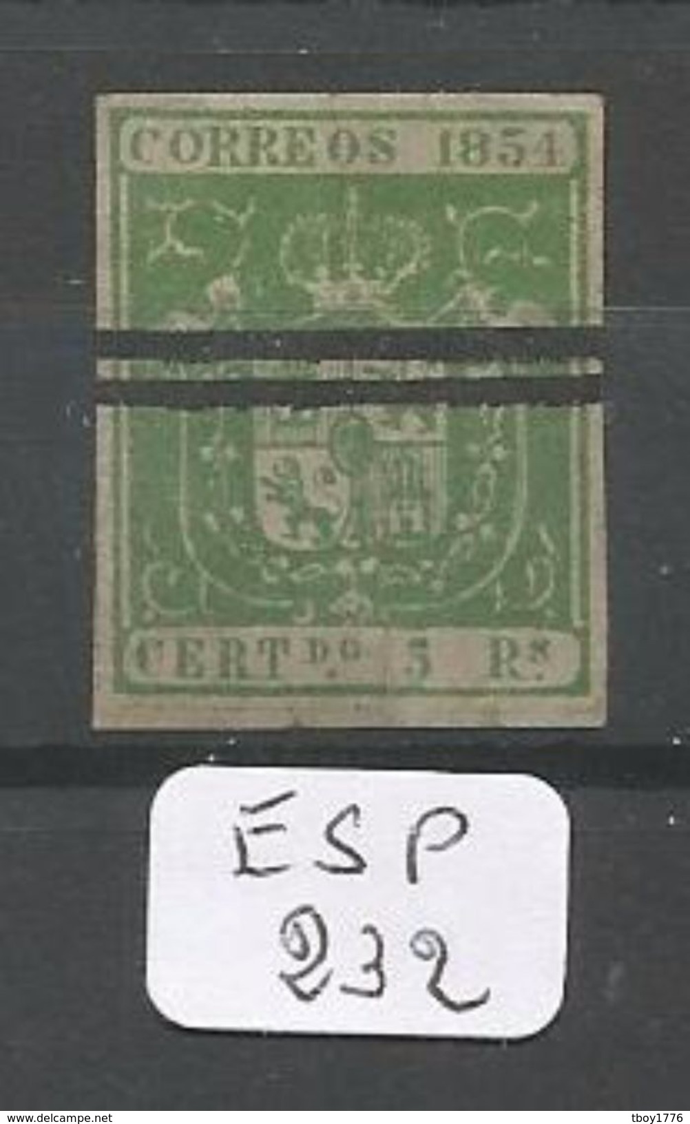 ESP  Edifil  26 YT 26  Barrado - Unused Stamps