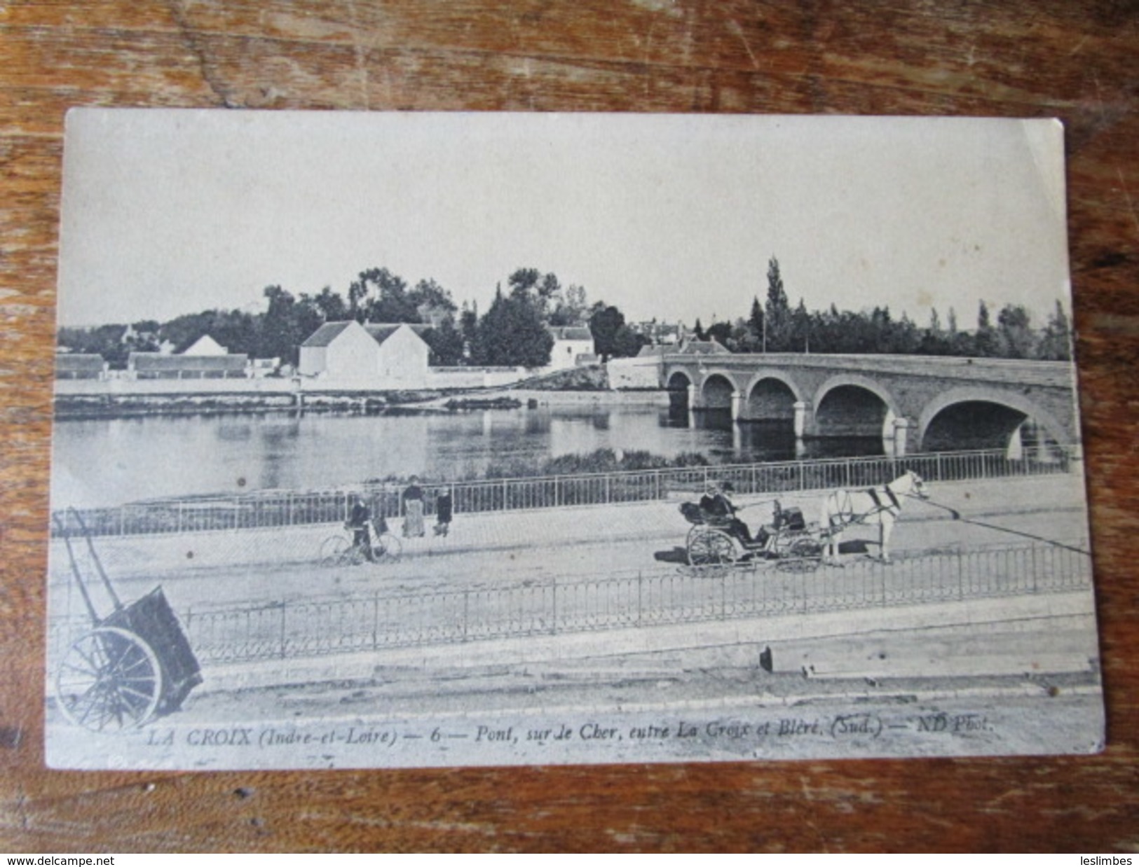 La Croix En Touraine.  Pont, Sur Le Cher, Entre La Croix Et Blere (Sud). ND 6 - Autres & Non Classés