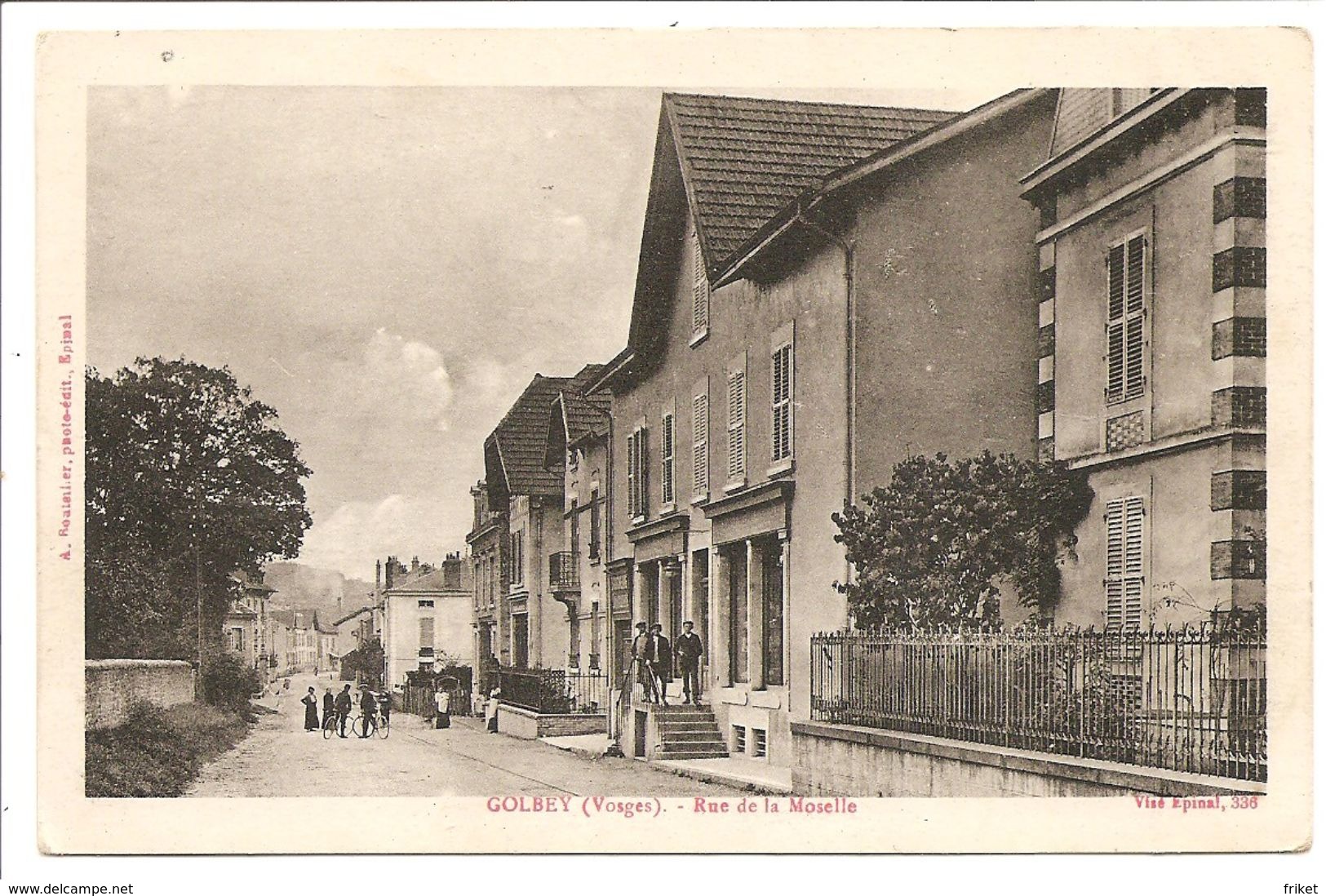 - 1043 -   GOLBEY   Rue De La Moselle - Golbey