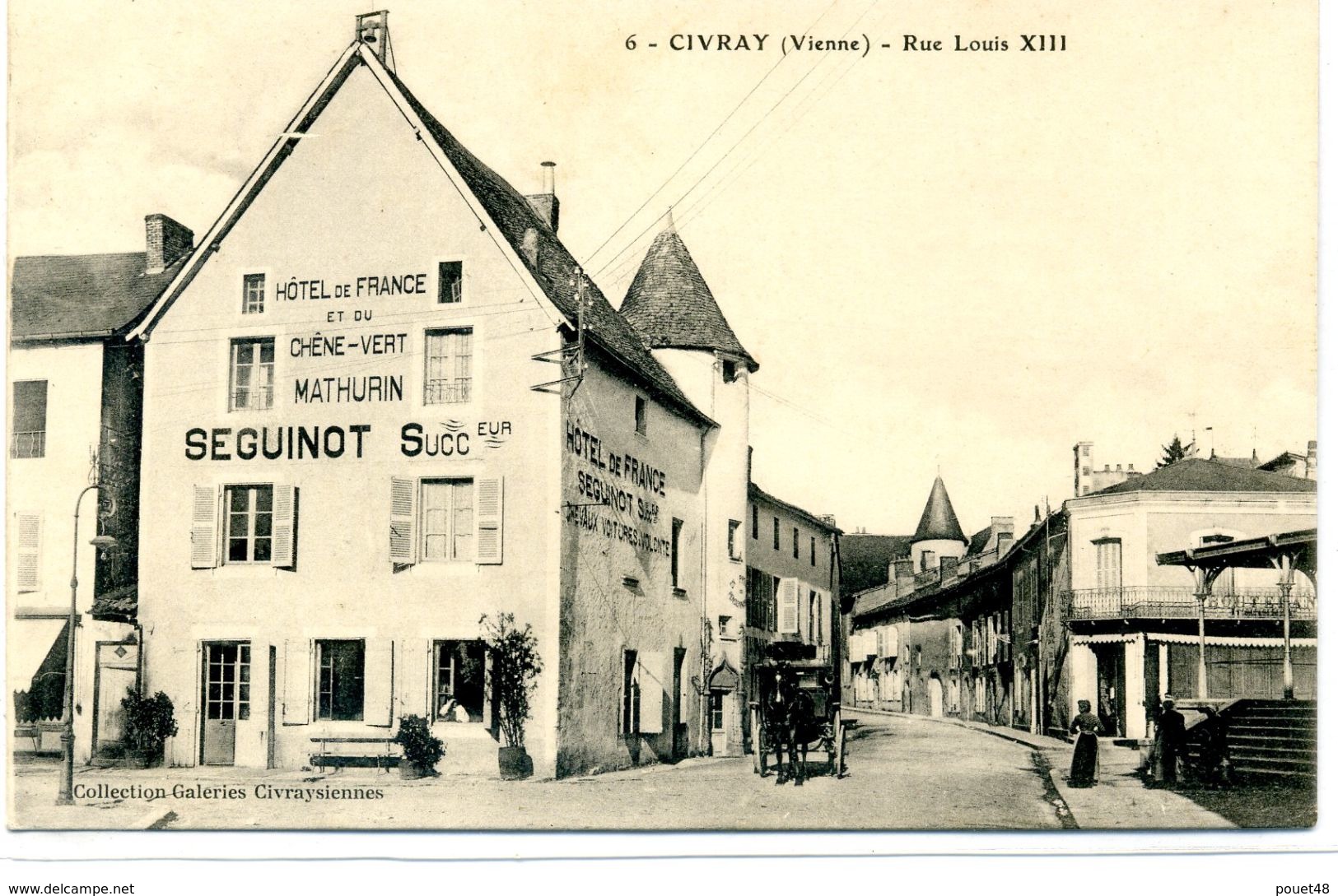 86 - CIVRAY - Rue Louis XIII - Civray