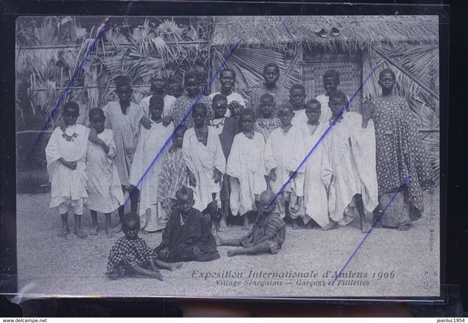 LIEGE EXPOSITION 1906 SENEGALAIS         TRAIT ANTI COPIE - Autres & Non Classés