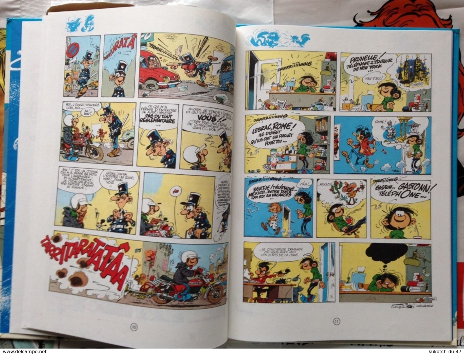 BD Gaston - La Saga Des Gaffes - Franquin (1983) - Gaston