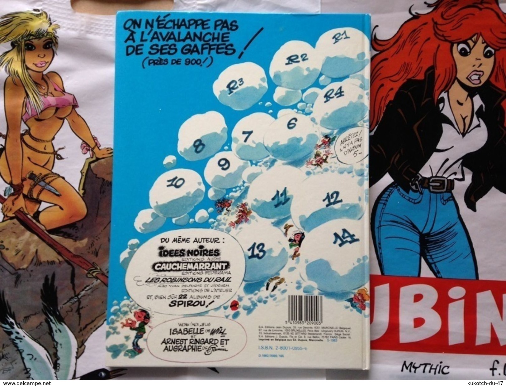 BD Gaston - La saga des gaffes - Franquin (1983)