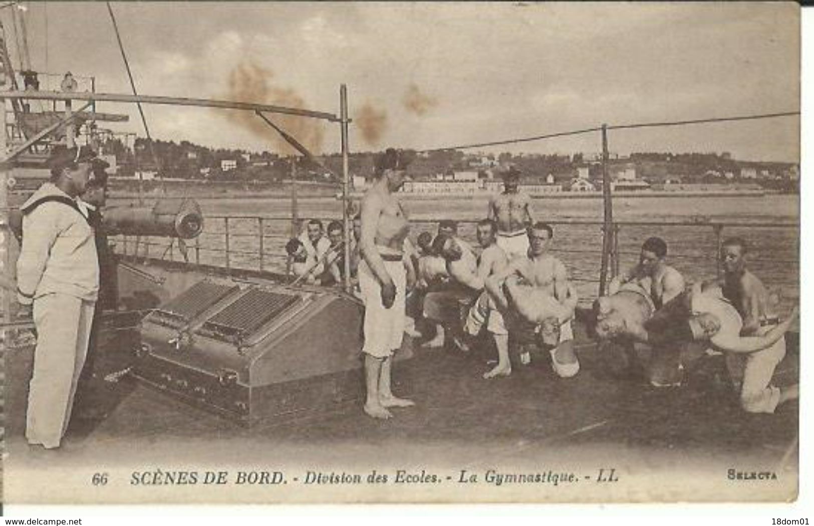 Scénes De Bord-division Des Ecoles La Gymnastique - Autres & Non Classés