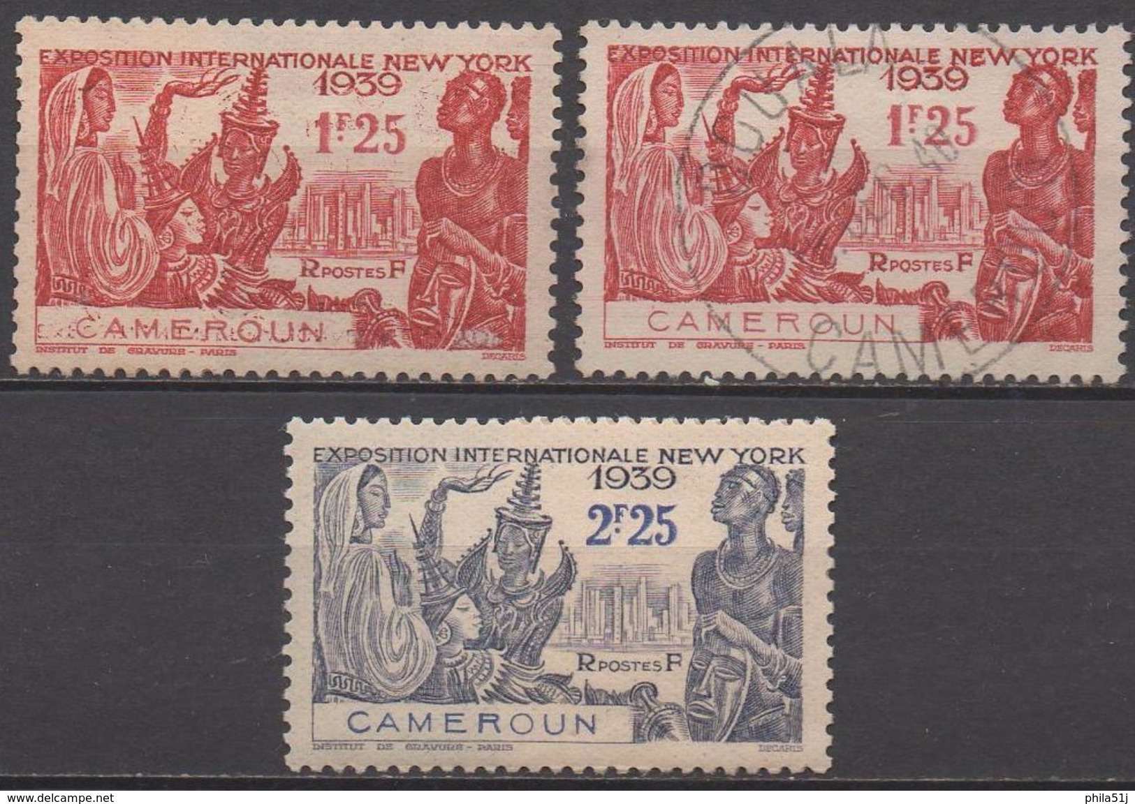 CAMEROUN     N°160/161 NEUF*et 160 OBL VOIR  SCAN - Neufs