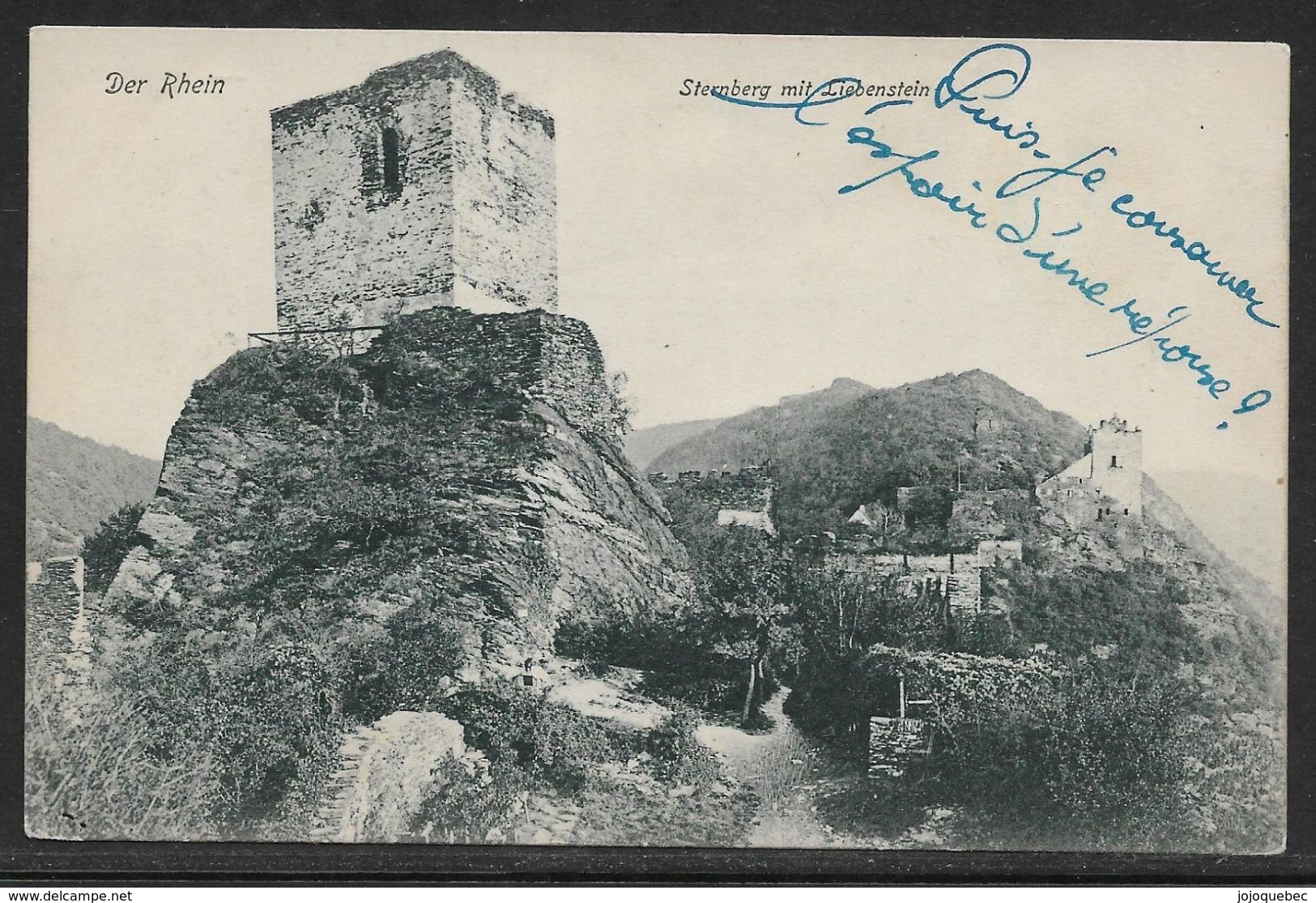 L'Allemagne Carte Postale, POSTCARD OF GERMANY, STERNBERG MIT LIEBENSTEIN - Lahnstein