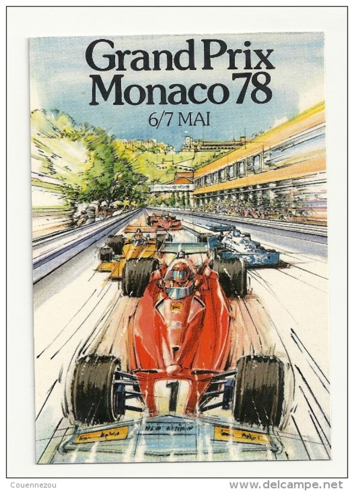 X 350 GRAND PRIX DE MONACO  78 - Grand Prix / F1