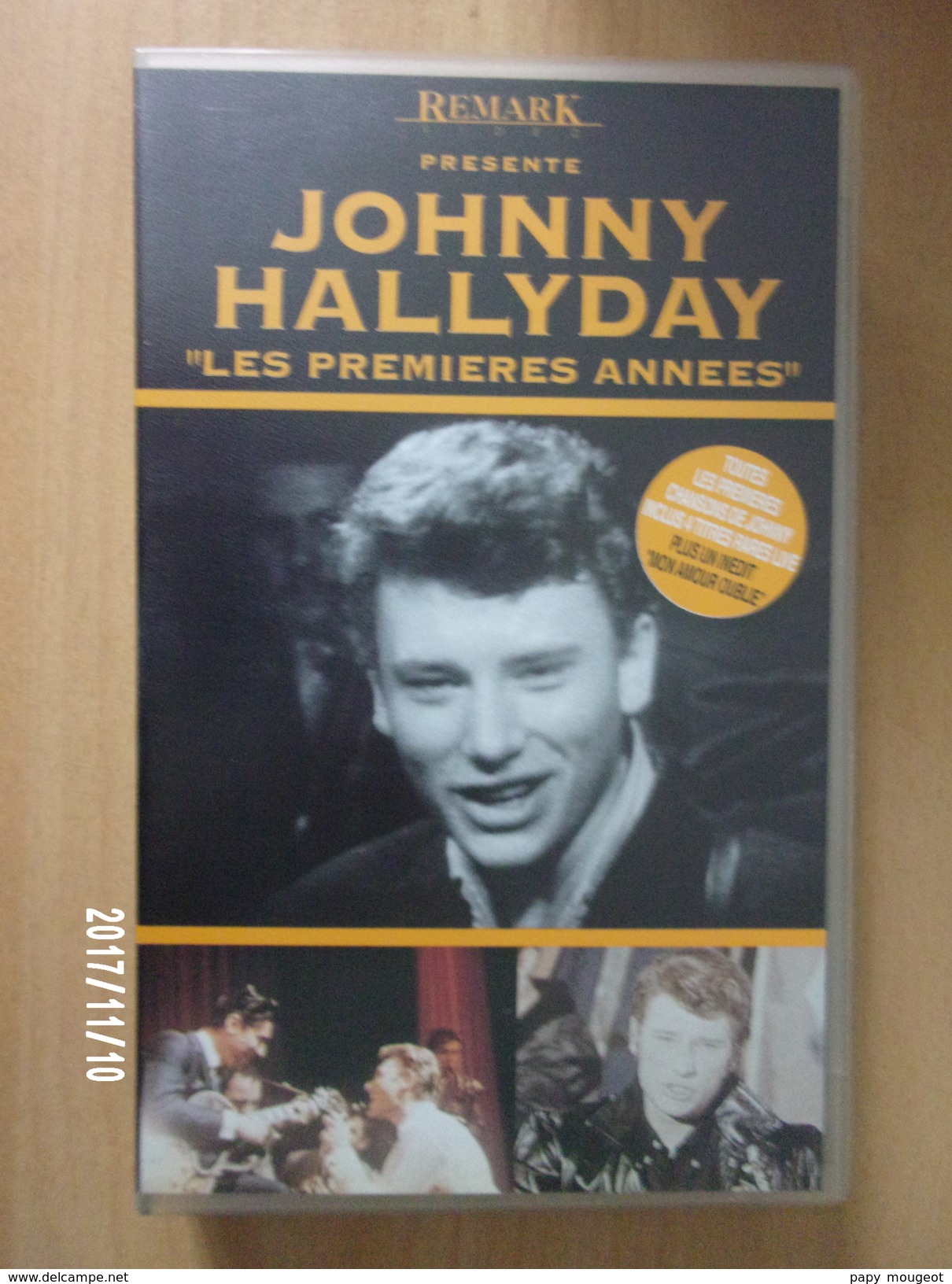 VHS Johnny Hallyday Les Premières Années - Concerto E Musica