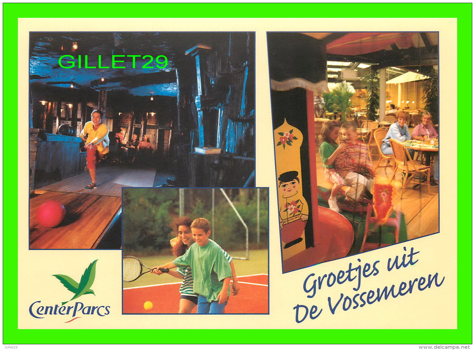 LOMMEL, BELGIQUE - CENTER PARCS, GROETJES UIT DE VOSSEINEREN - 3 MULTIVUES - - Lommel