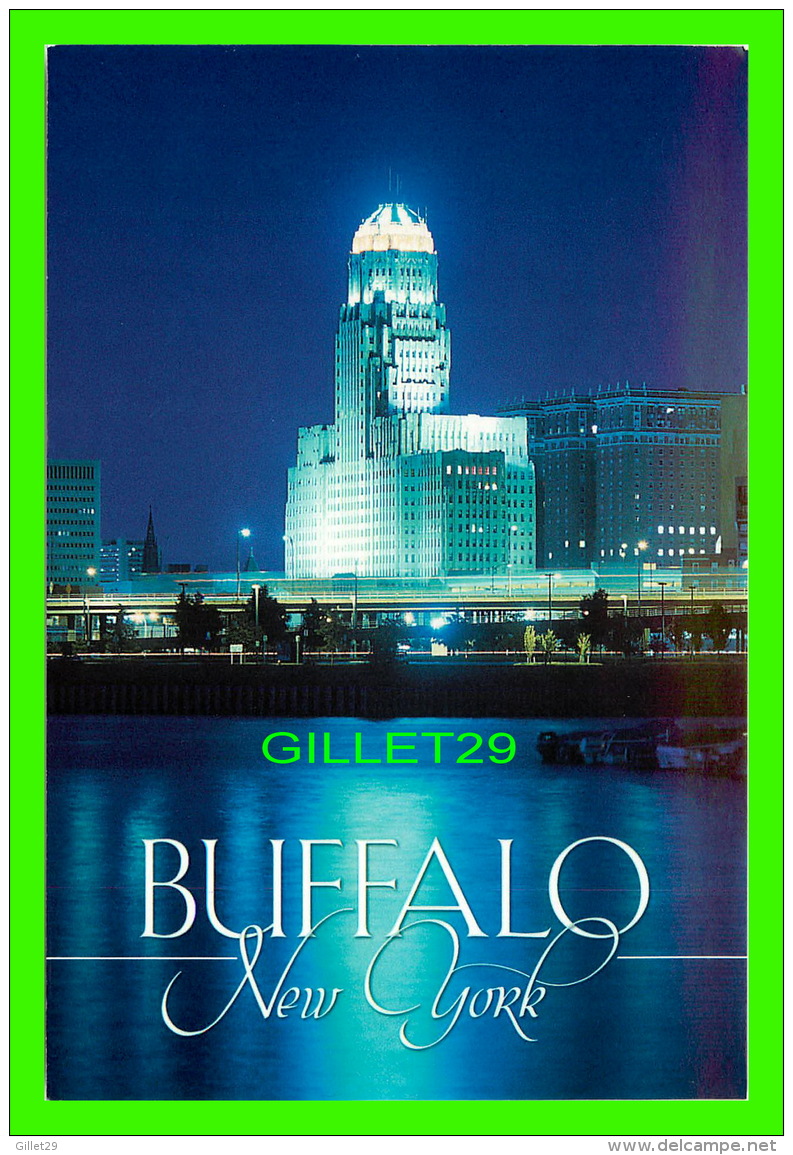 BUFFALO, NY - SKYLINE FROM ERIE BASSIN MARINA - PHOTO BY JAMES BLANK  PUB. BY EDWARDS PRESS - - Buffalo