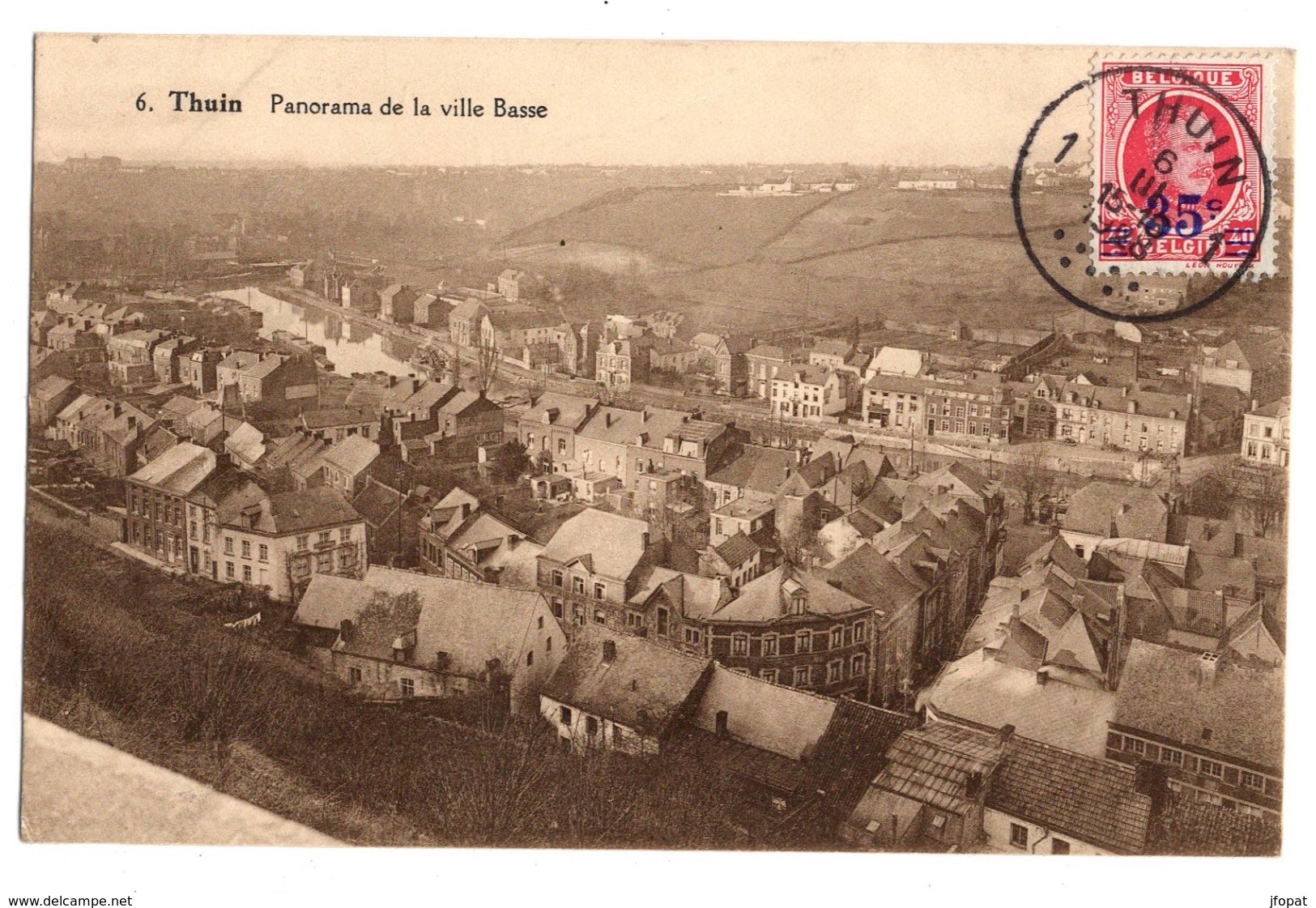 BELGIQUE - THUIN Panorama De La Ville Basse - Thuin