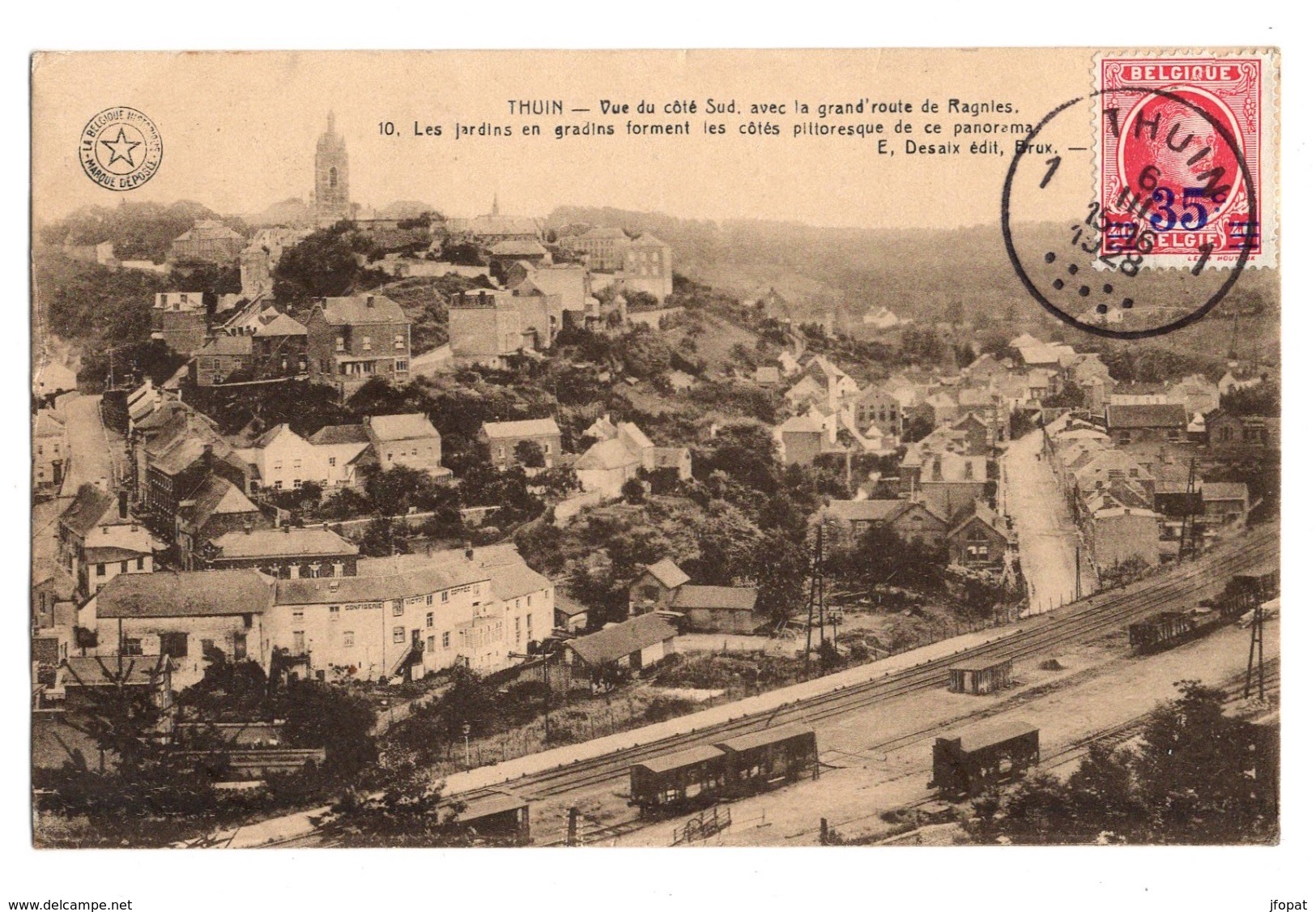 BELGIQUE - THUIN Vue Du Côté Sud - Thuin