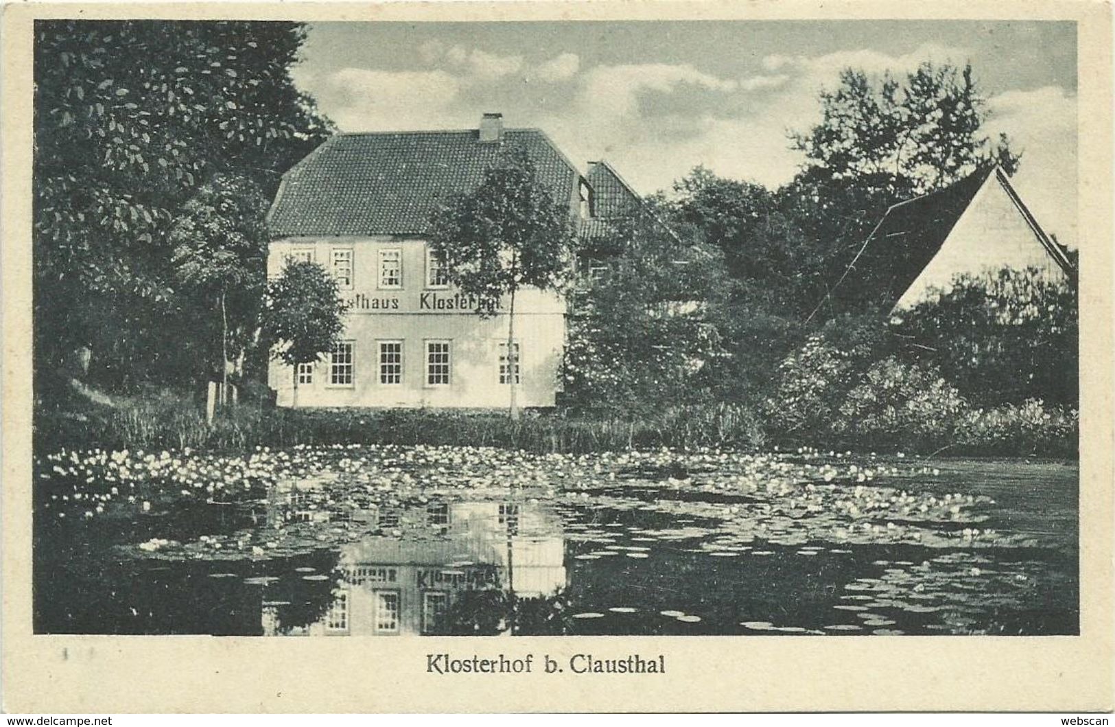 AK Clausthal-Zellerfeld Gasthaus Klosterhof 1921 #07 - Clausthal-Zellerfeld