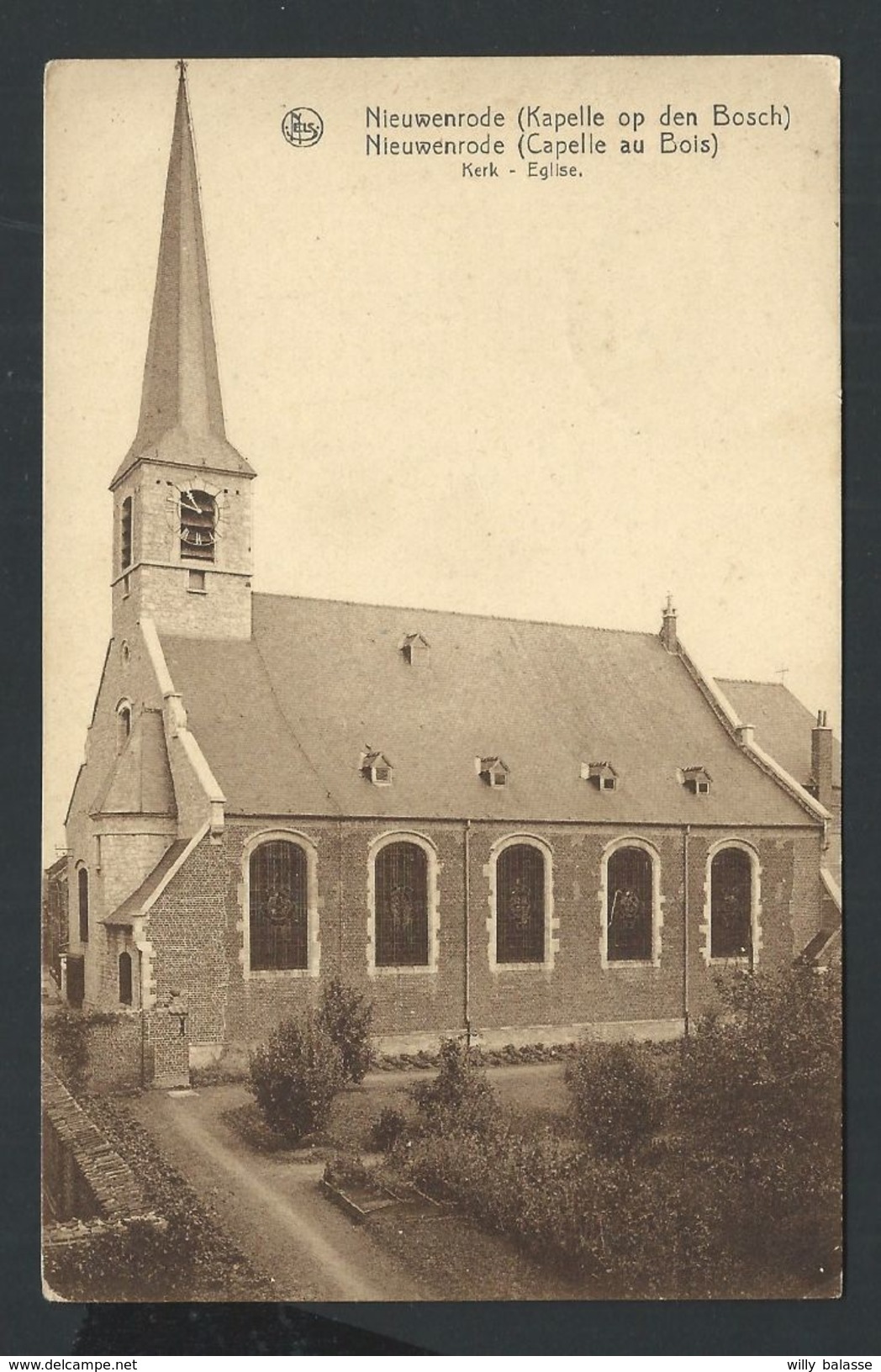 +++ CPA - NIEUWENRODE - KAPELLE OP DEN BOSCH - Eglise - Kerk - Nels   // - Kapelle-op-den-Bos