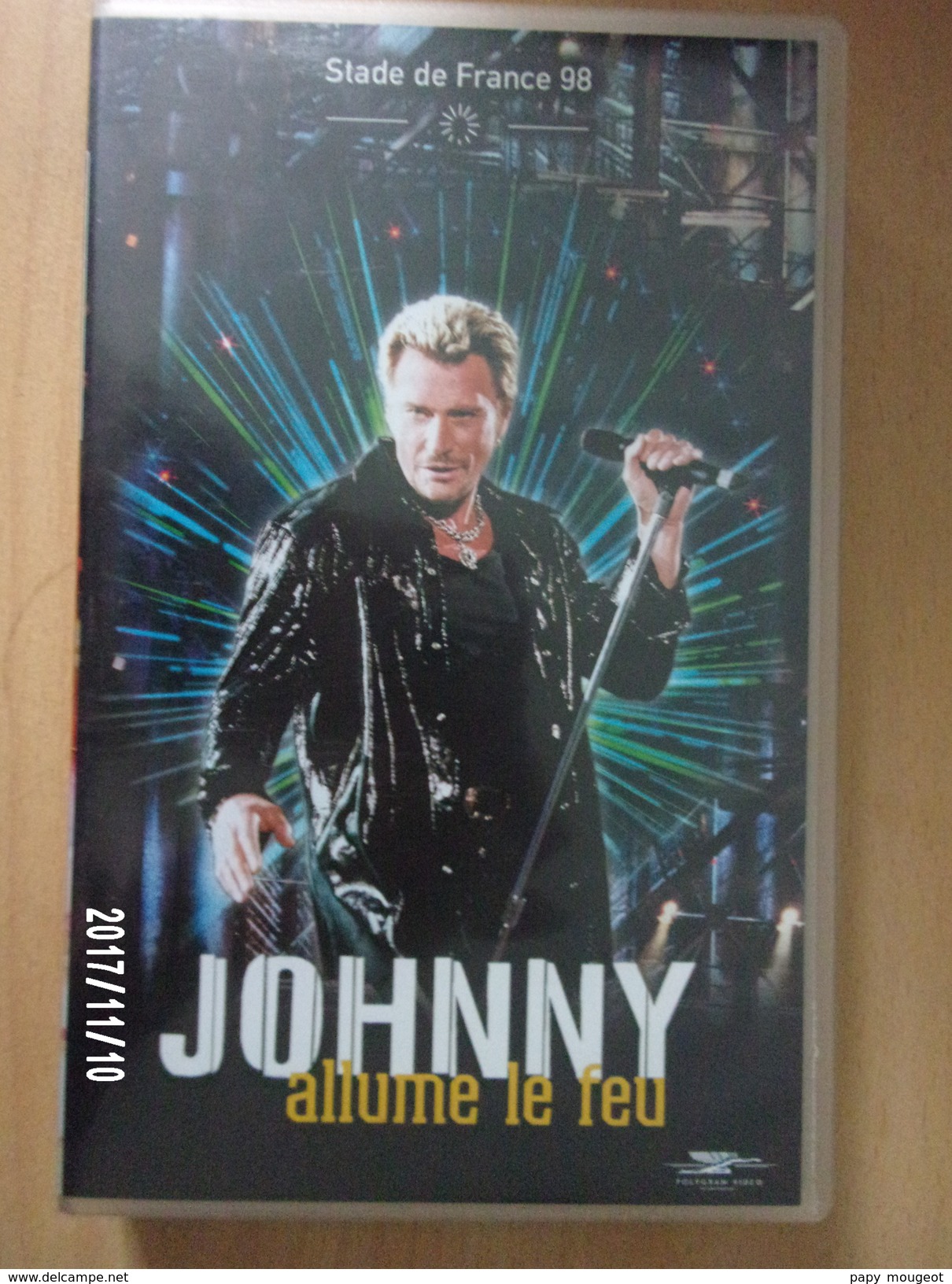 VHS Johnny Hallyday Stade De France 1998 - Concert Et Musique