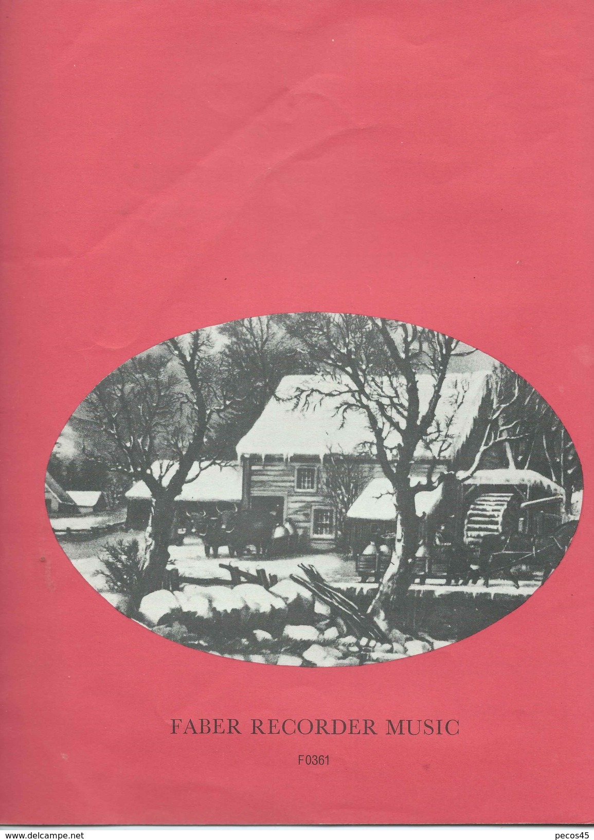 Partition : "JINGLE BELLS" 1968/69. - Folk Music