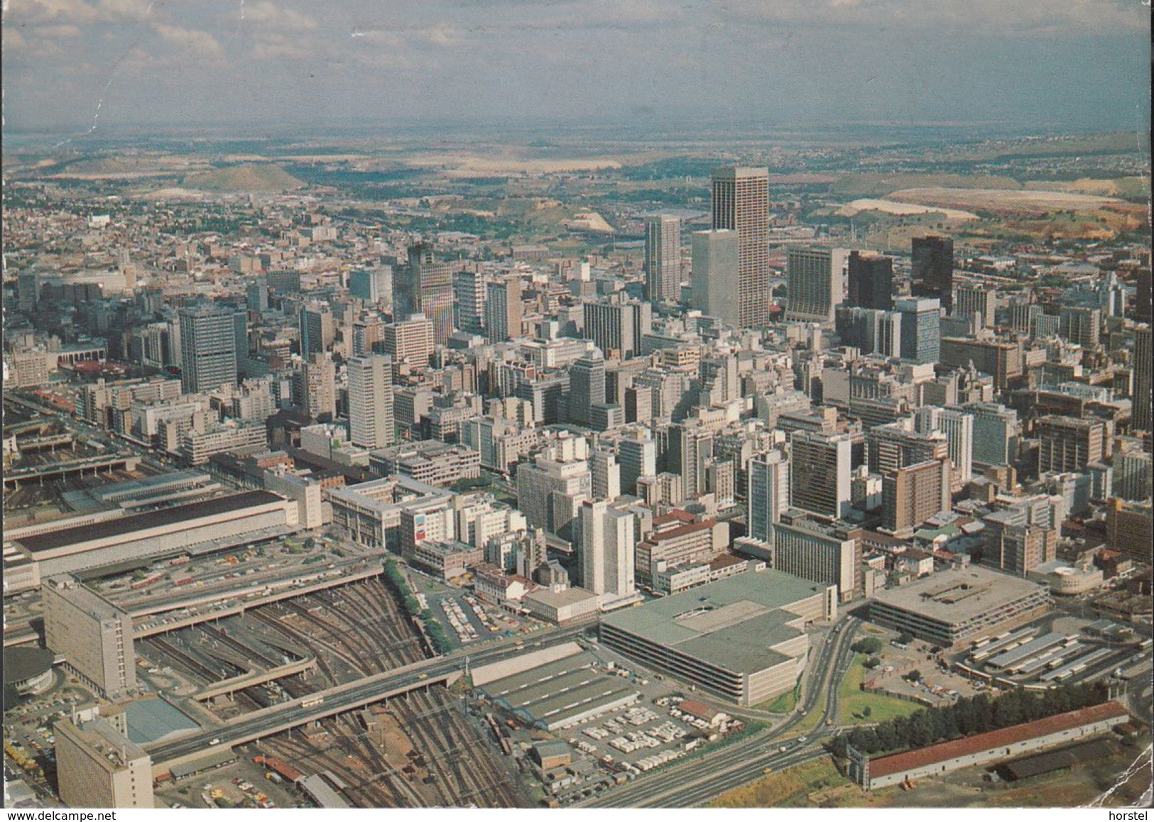 South Africa - Johannesburg - Aerial View - Railway Station - Nice Stamp (1970) - Südafrika