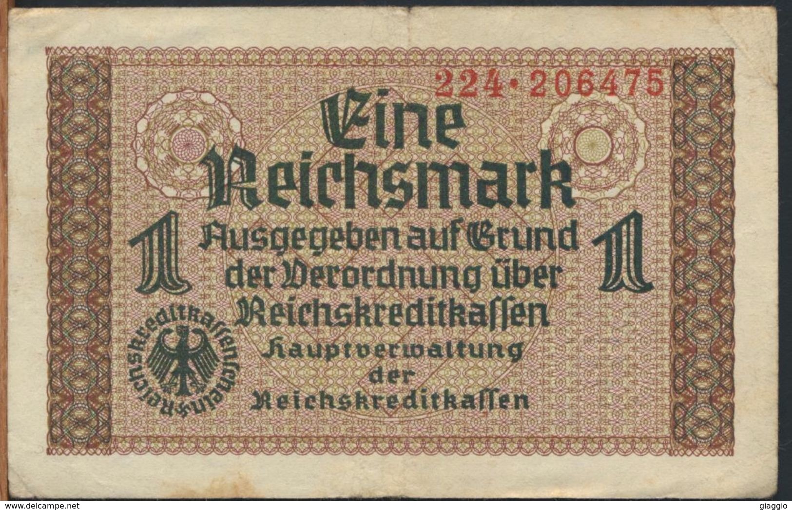 °°° GERMANY - 1 REICHSMARK °°° - Other & Unclassified
