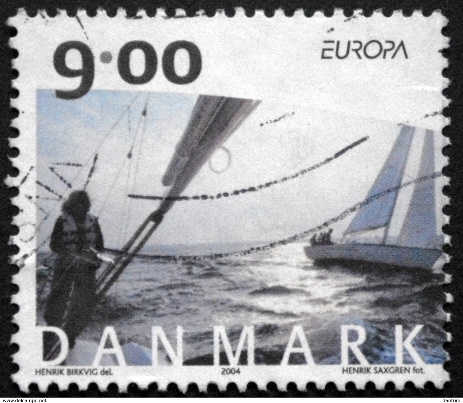 Denmark 2004 EUROPA    MiNr.1376 (O) ( Lot  B 1935) - Usado