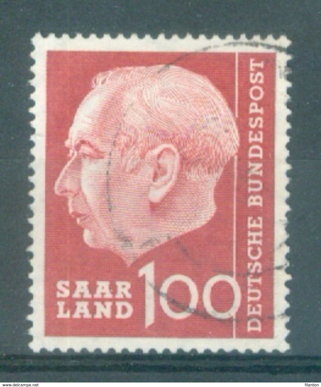 SAAR - SARRE - Mi Nr 398 - Gestempeld/oblitéré - Cote 10,00 € - Oblitérés