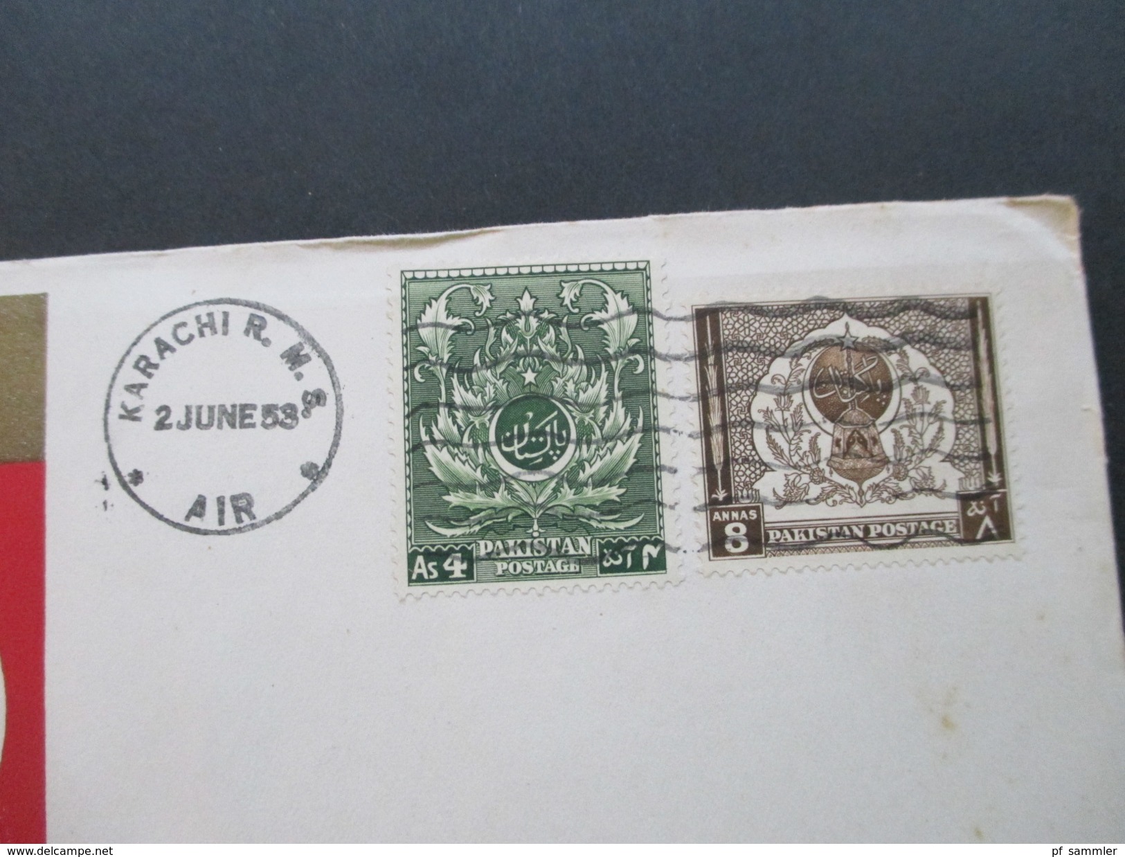 GB Kolonien 1953 New Hebrides / Solomon Islands / Fiji / Papua New Guinea / Pakistan. Quantas First Flight. Coronation - Airplanes