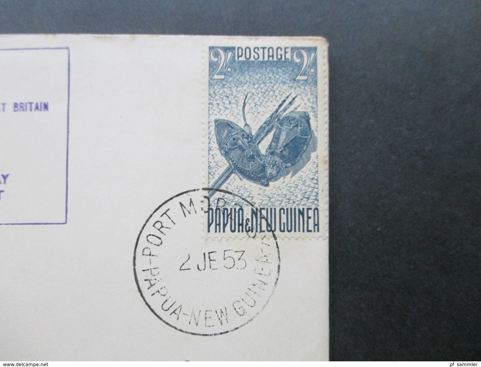 GB Kolonien 1953 New Hebrides / Solomon Islands / Fiji / Papua New Guinea / Pakistan. Quantas First Flight. Coronation