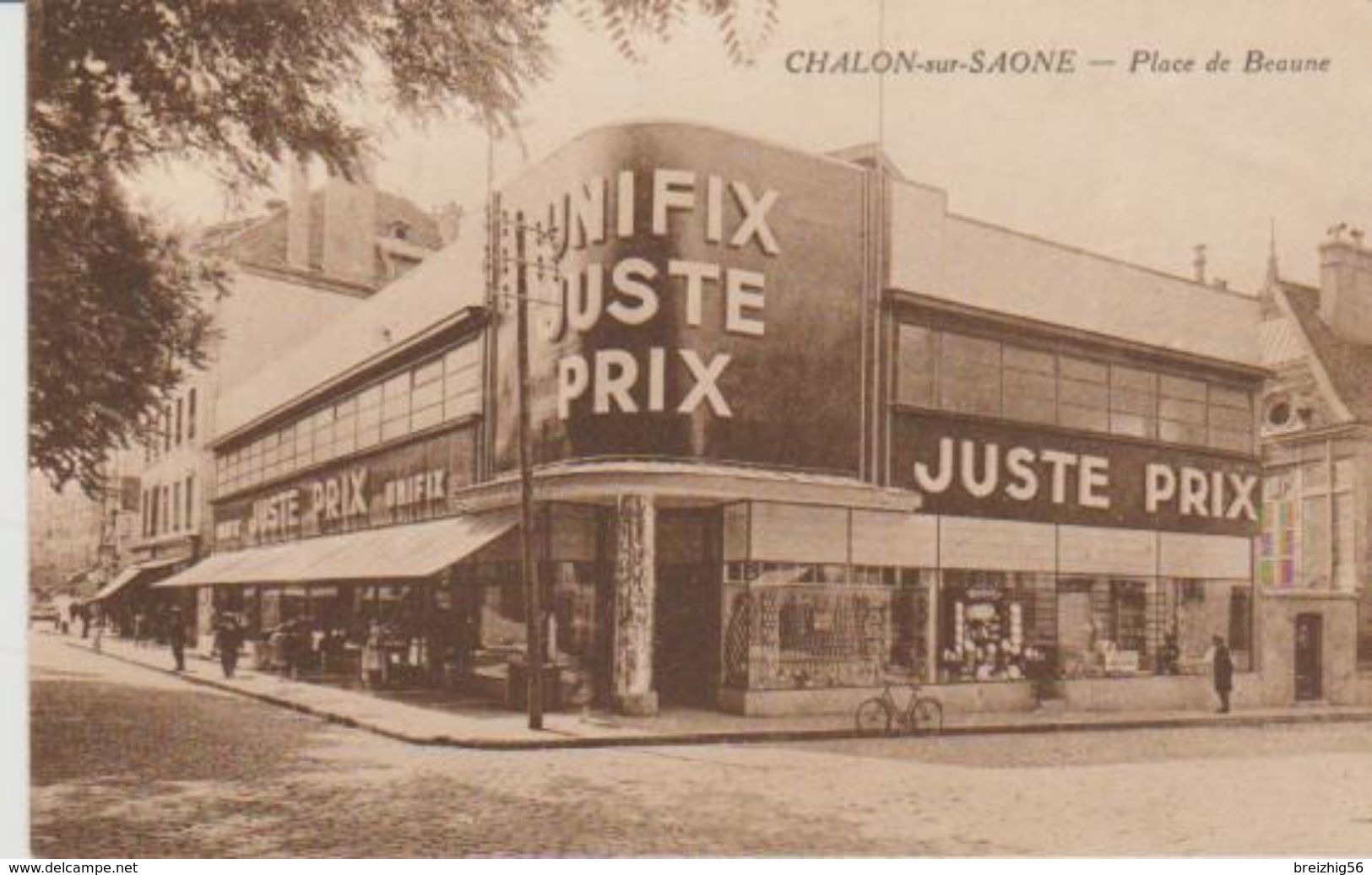 Saône Et Loire CHALON SUR SAÔNE Place De Beaune  (Magasin UNIFIX) - Chalon Sur Saone