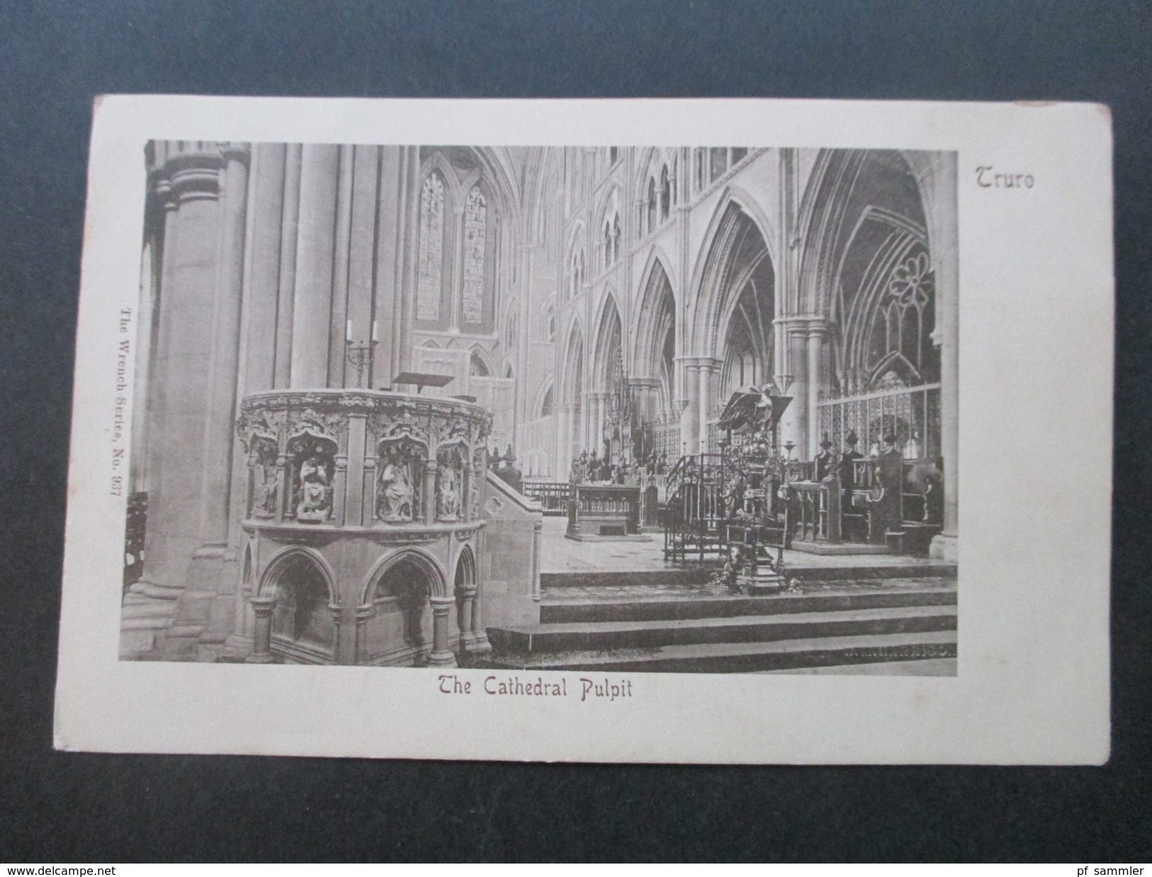 AK 1910 / 20er Jahre England Corwall Truro. The Cathedral Pilpit. The Wrench Series No. 937 - Autres & Non Classés