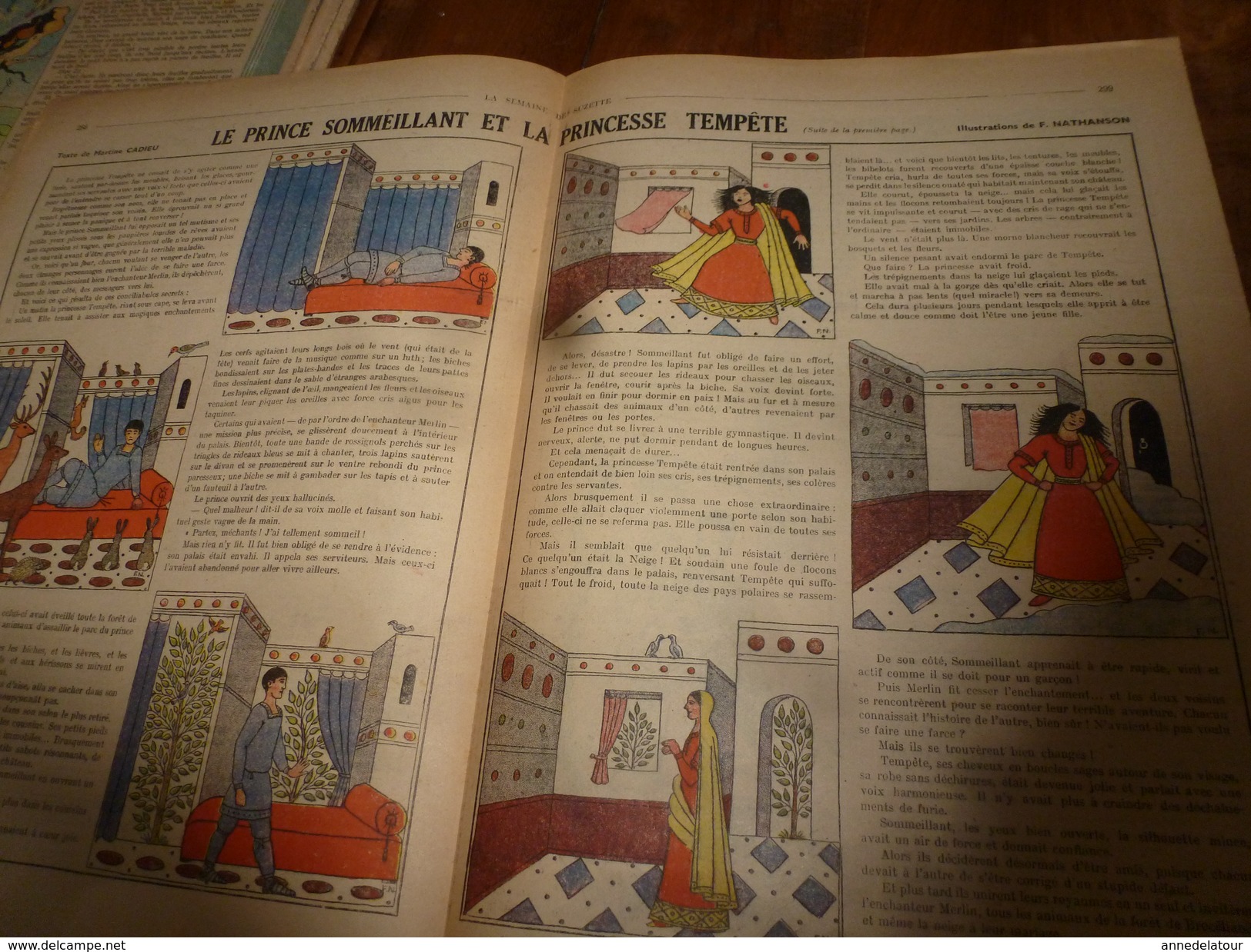 1948 LSDS  (La Semaine De Suzette) :Les PAPILLONS Et Aménagement D'une Collection; Etc - La Semaine De Suzette