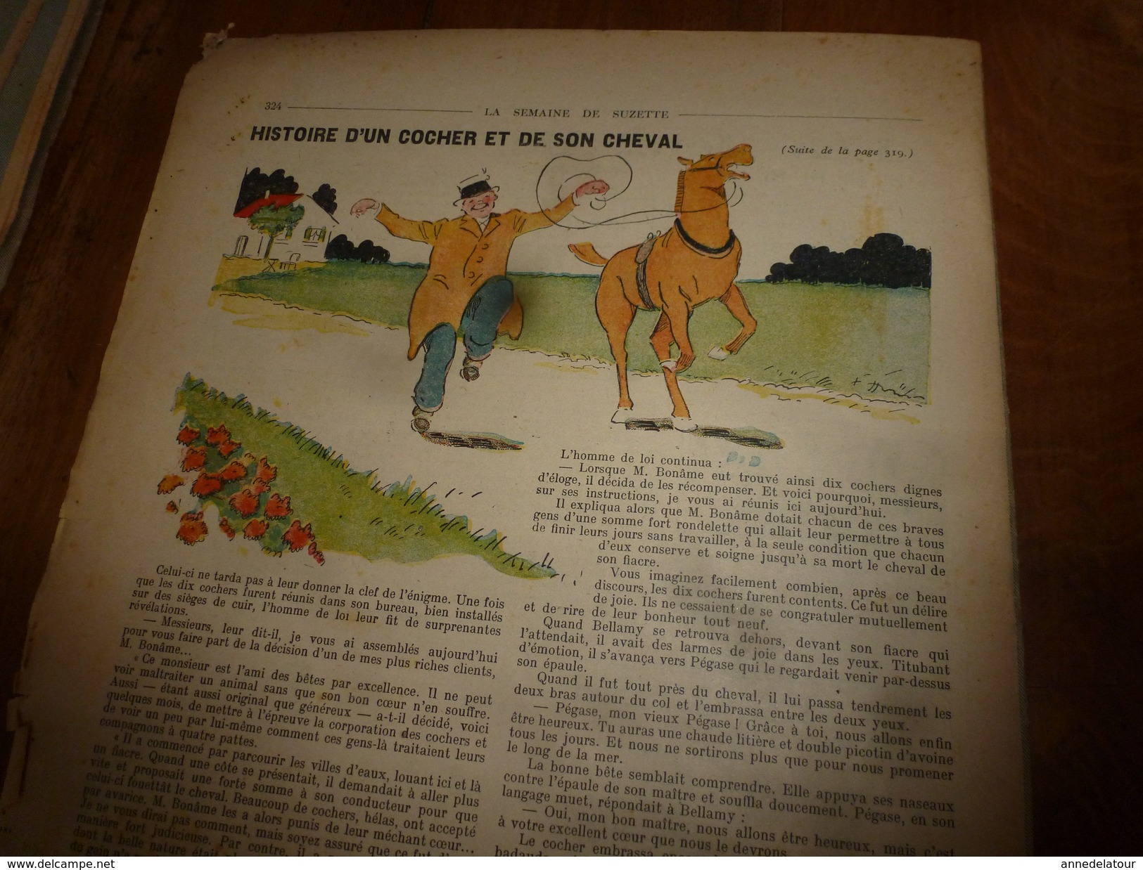 1947 LSDS  (La Semaine De Suzette) : Histoire D'un Cocher Et De Son Cheval;  La B. A. Dans Le SCOUTISME ; Etc - La Semaine De Suzette