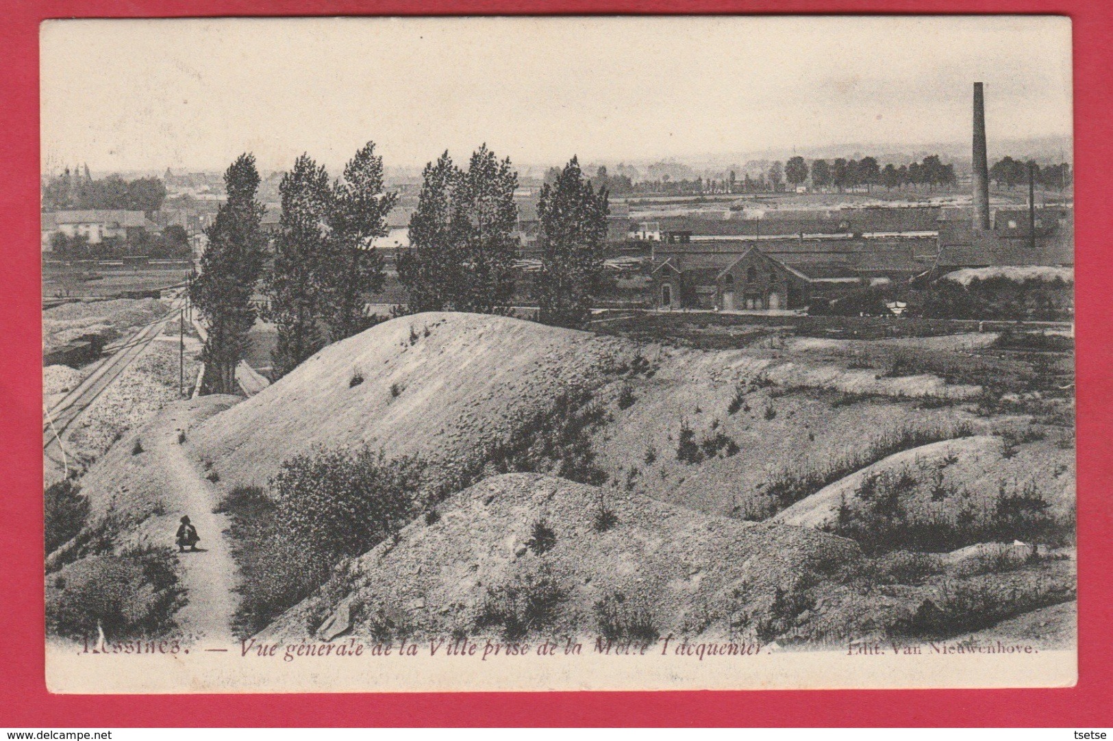 Lessines - Vue Générale De La Ville Prise De La Motte Tacquenier  - 1906 ( Voir Verso ) - Lessines