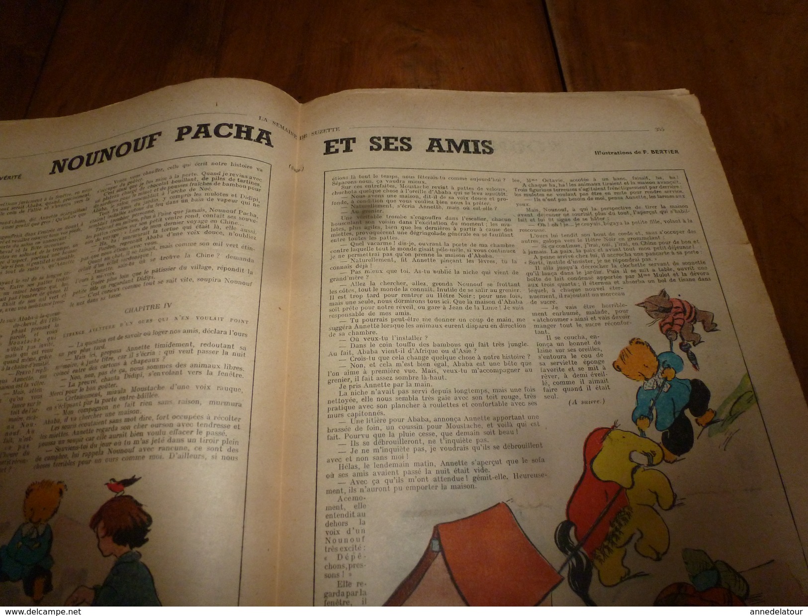 1949 LSDS  (La Semaine De Suzette) :  NOS AMIS LES OISEAUX ; Etc - La Semaine De Suzette